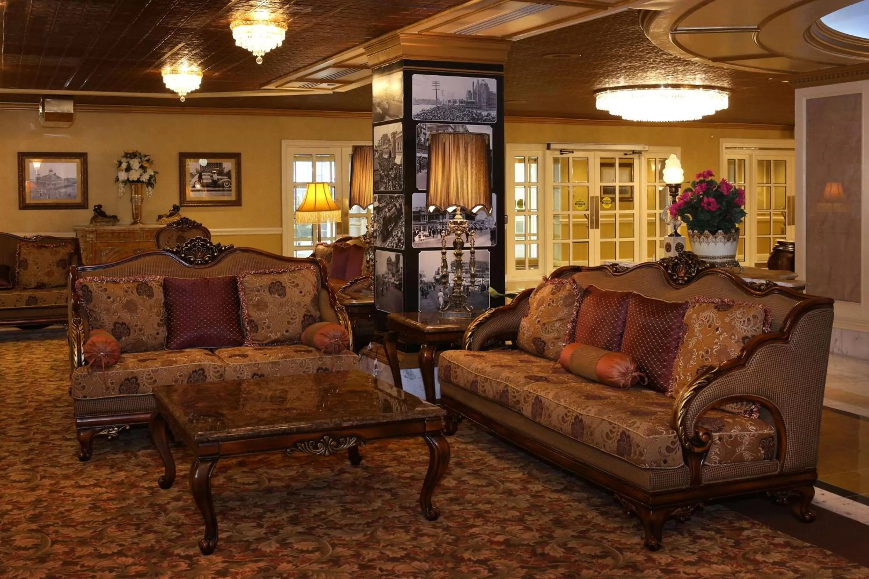 Lobby or reception in The Claridge Hotel