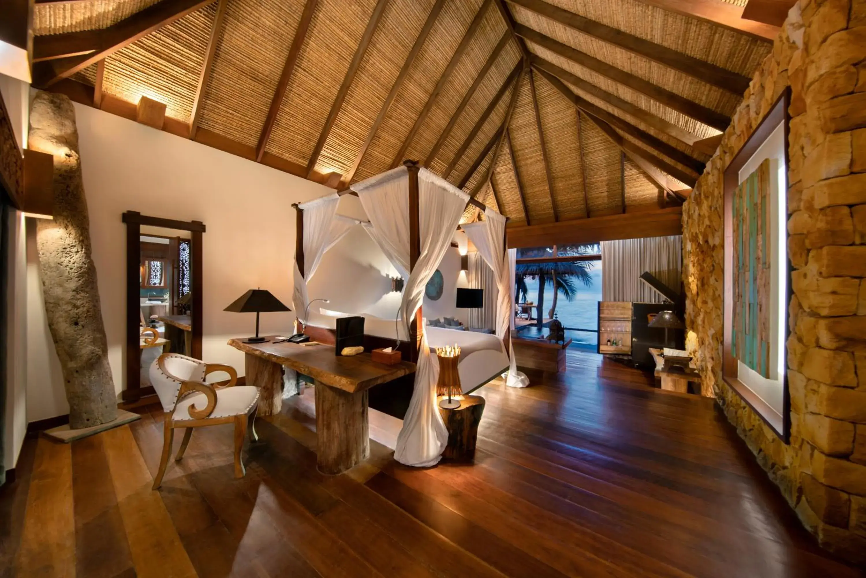 Bedroom, Seating Area in Song Saa Private Island