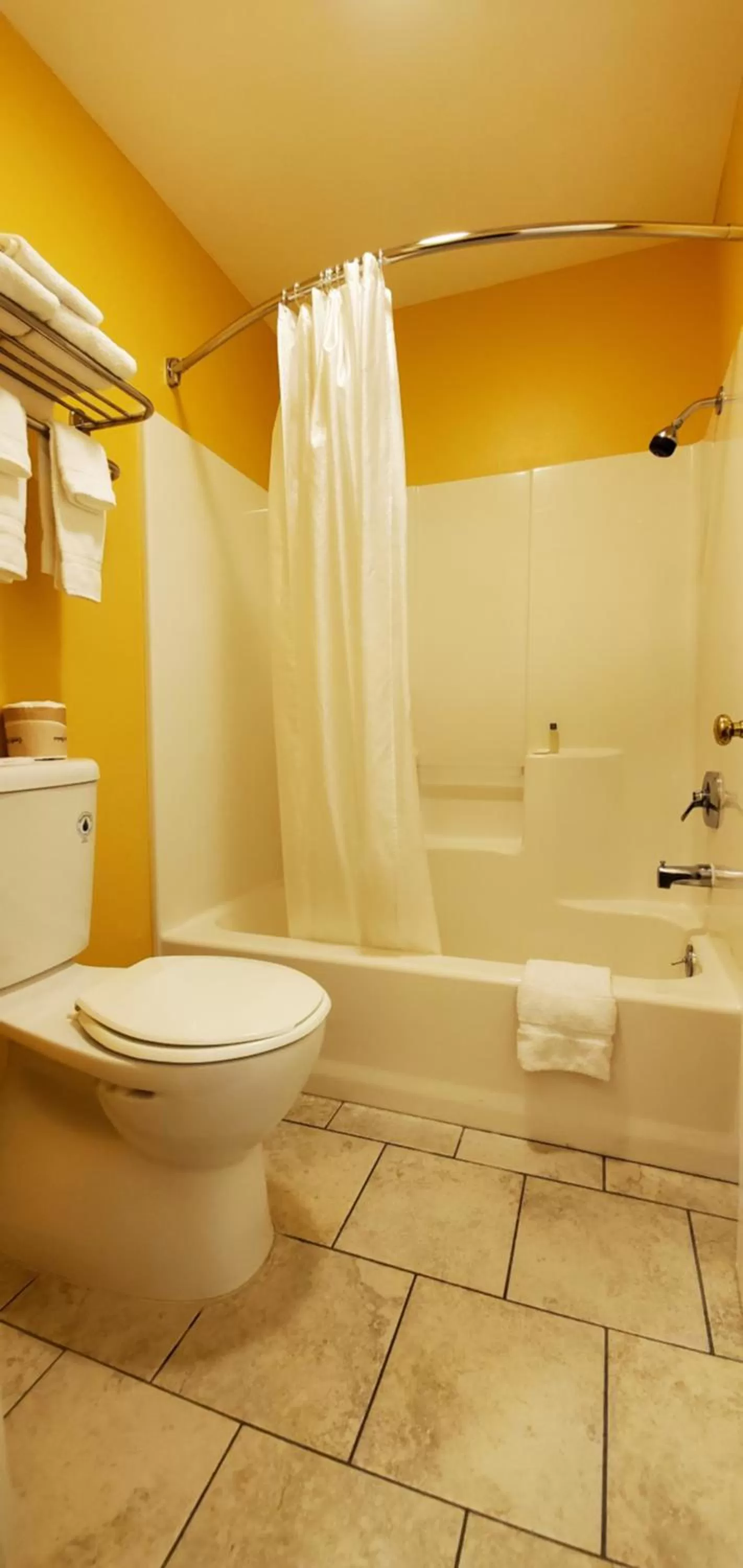 Toilet in Olympic View Inn