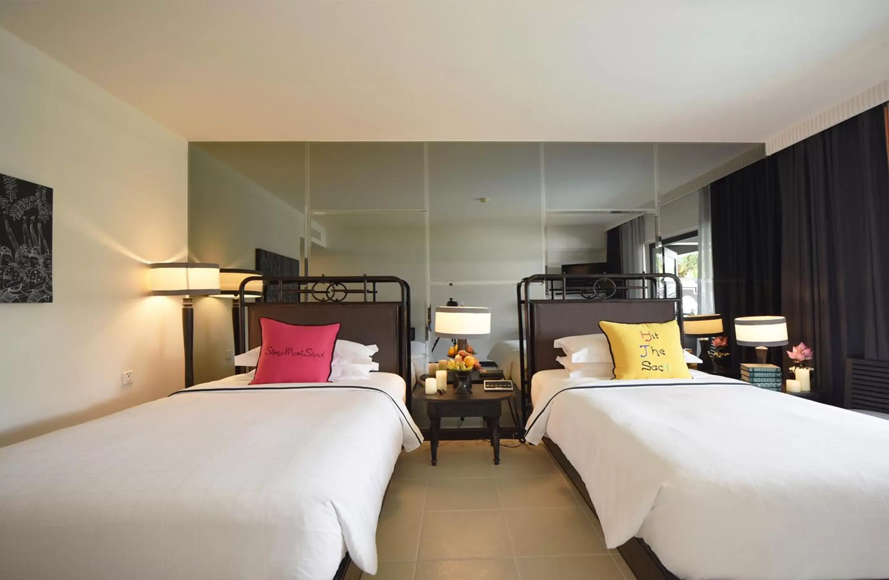 Bed in Shinta Mani Angkor & Bensley Collection Pool Villas