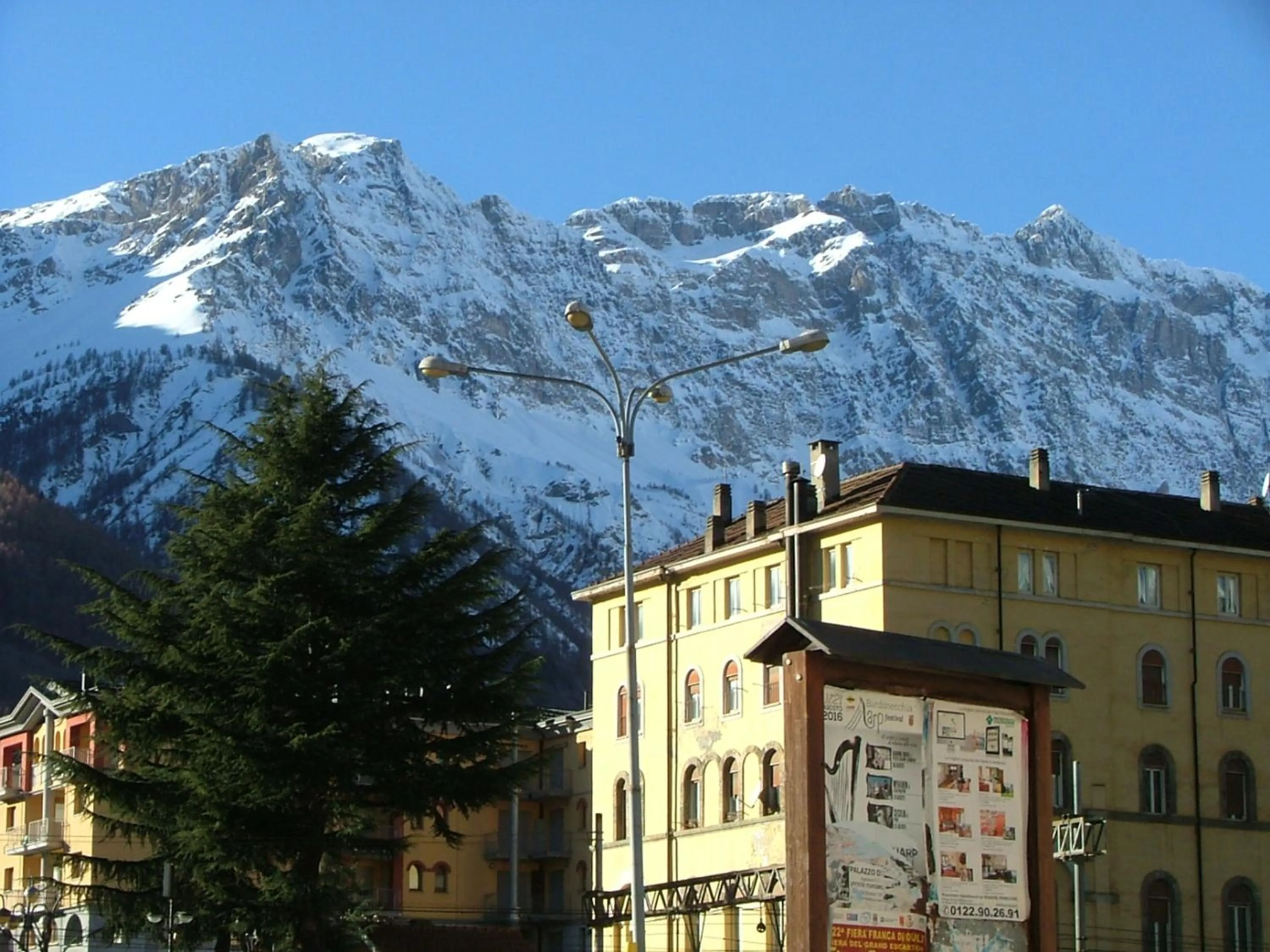 Mountain view in Hotel Sommeiller