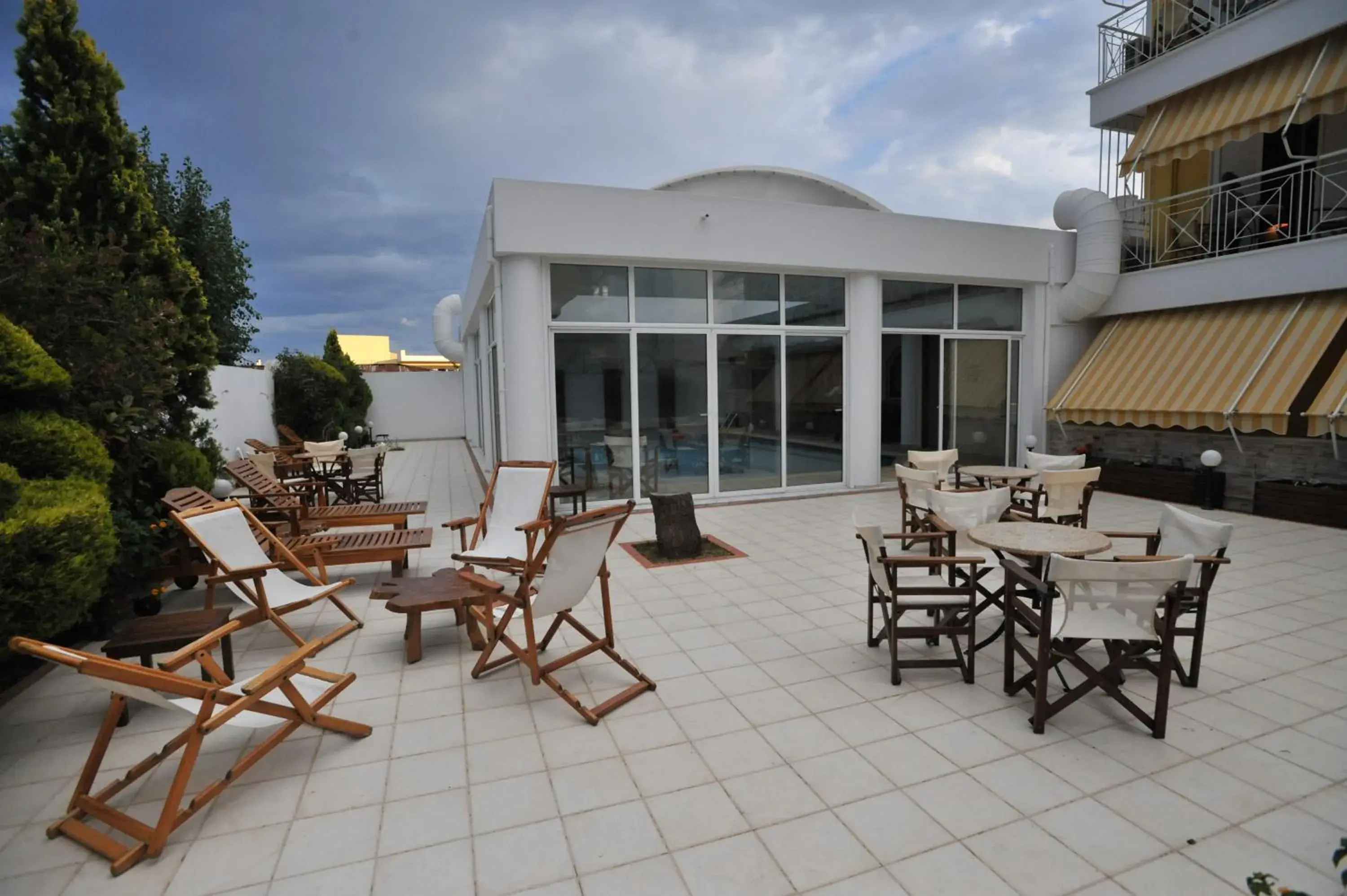 Balcony/Terrace in Hotel Kalloni