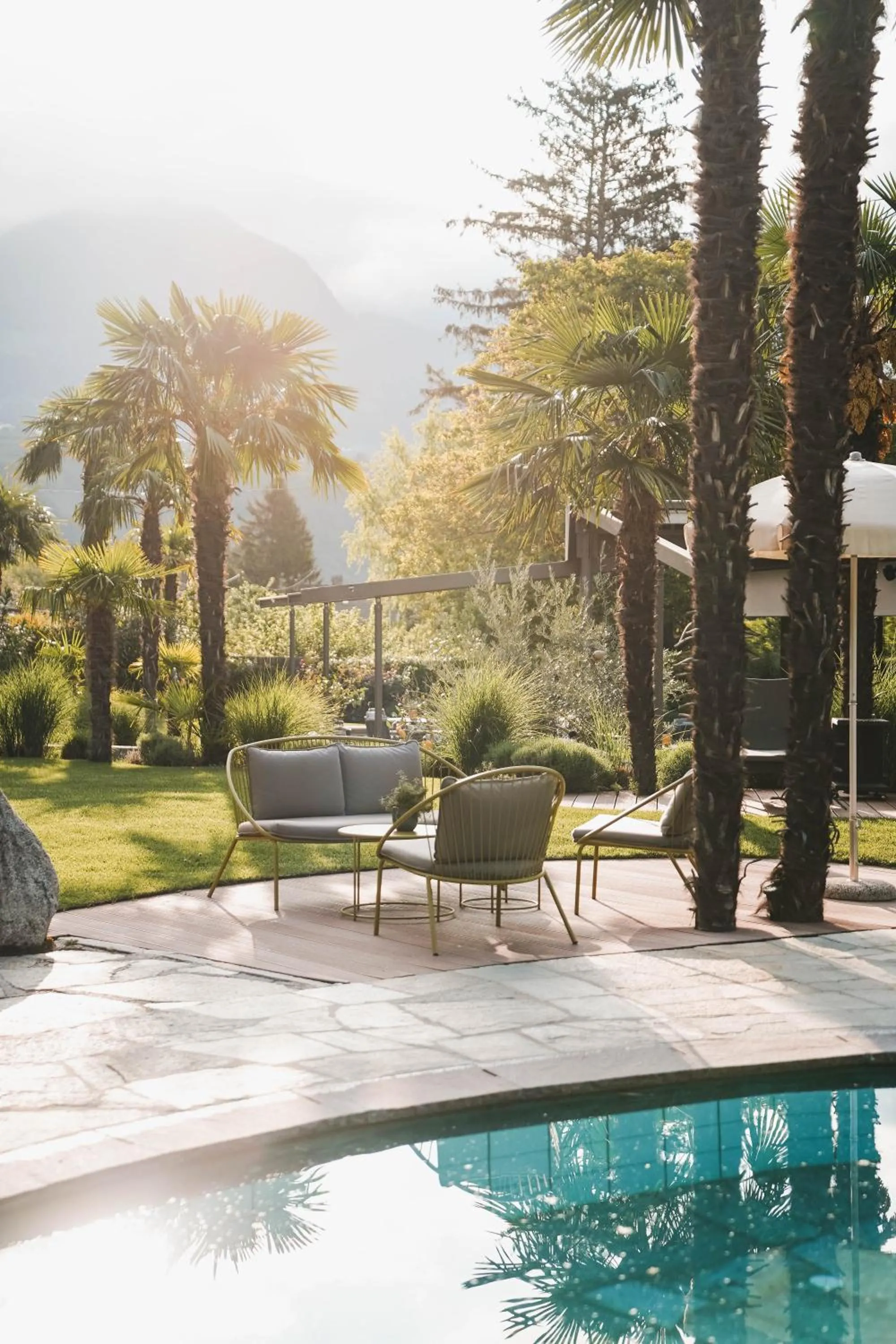 Garden in Hotel Das Dorner