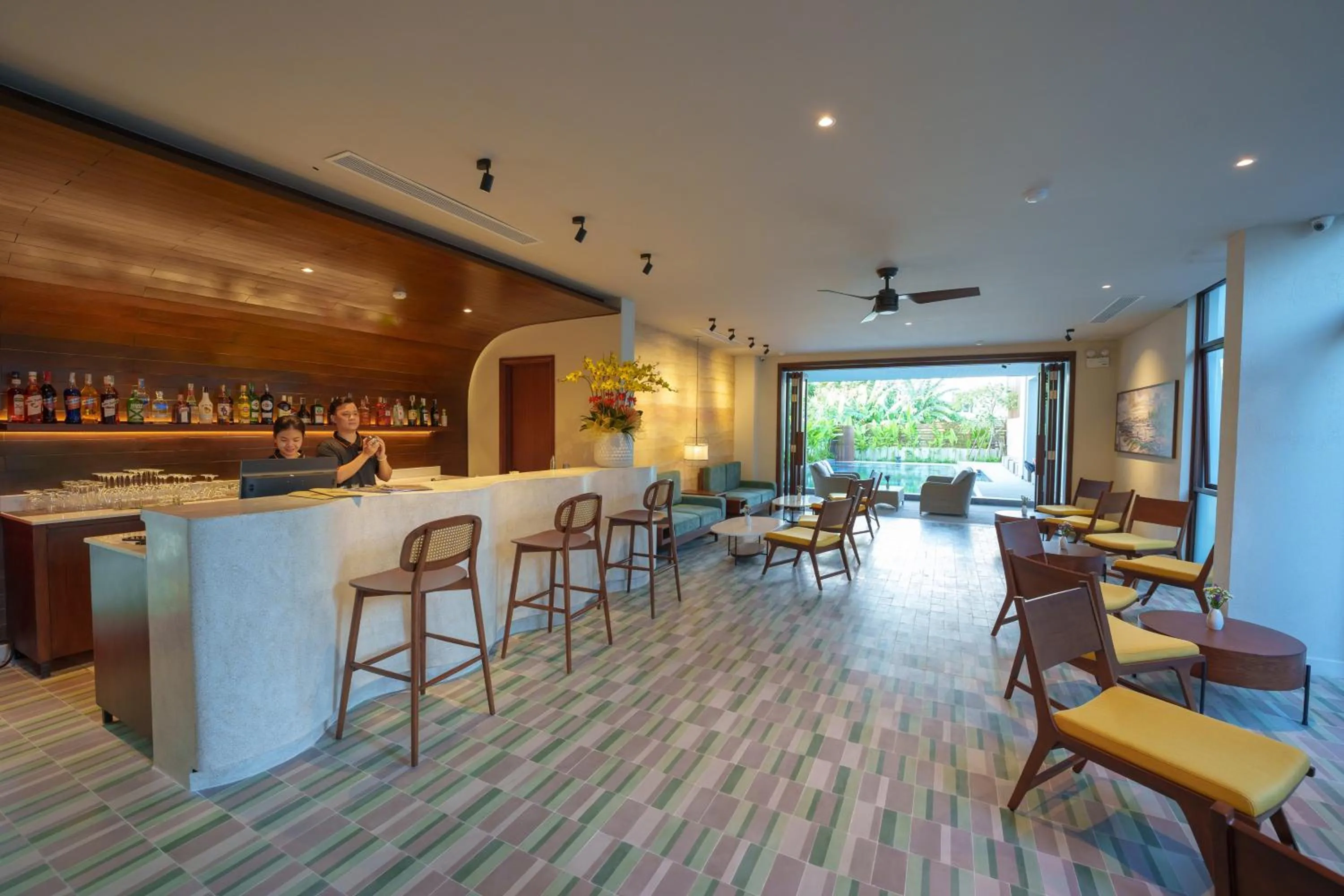 Lounge or bar in Cozy An Boutique Hotel Hoian
