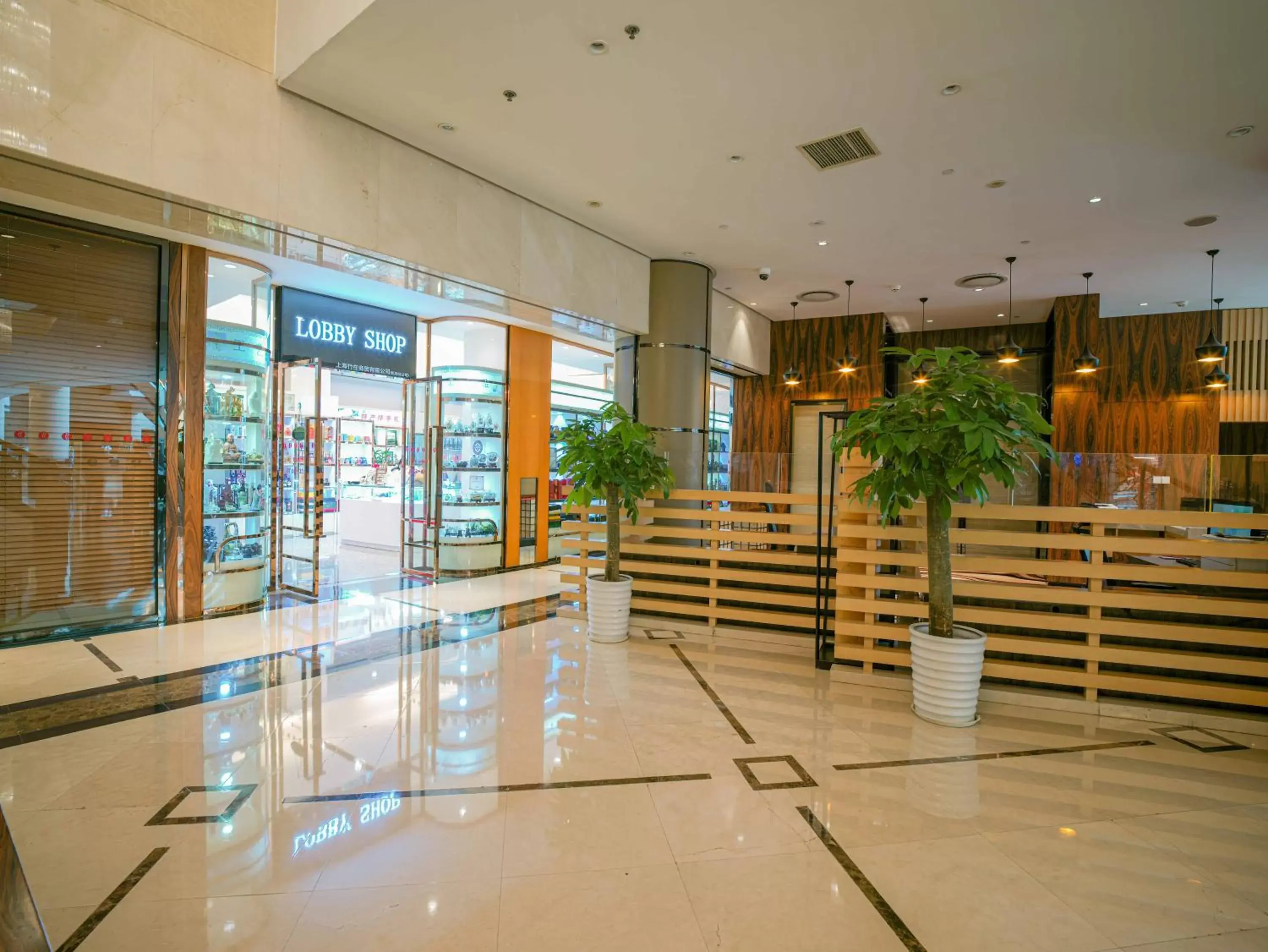 Lobby or reception in Ramada Plaza Shanghai Pudong Airport - 3 mins to PVG depature floor & check entrance with hotel shuttle Lobby or reception in Ramada Plaza Shanghai Pudong Airport - 3 mins to PVG depature floor & check entrance with hotel shuttle