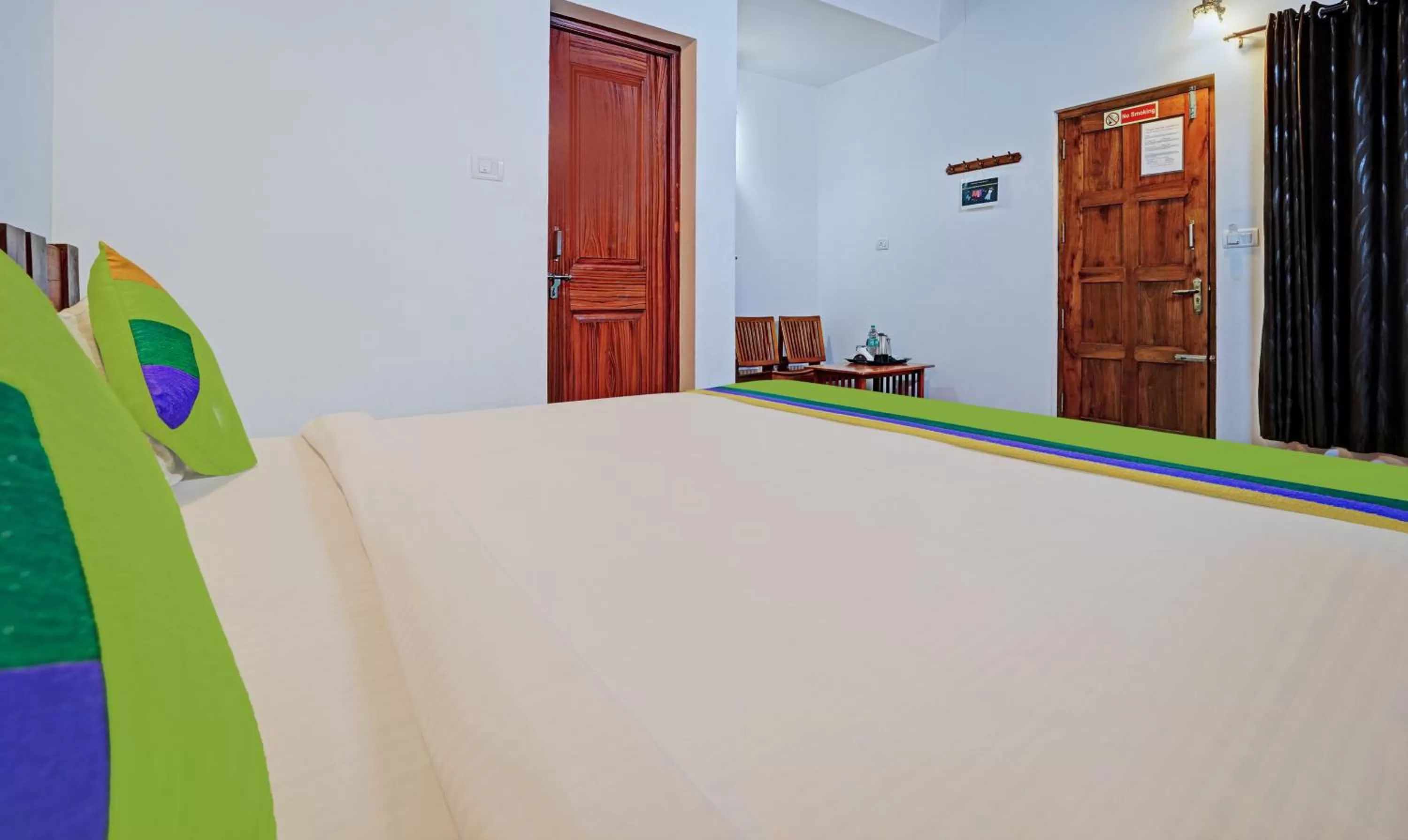 Bed in Treebo Alaka Rester Homestay