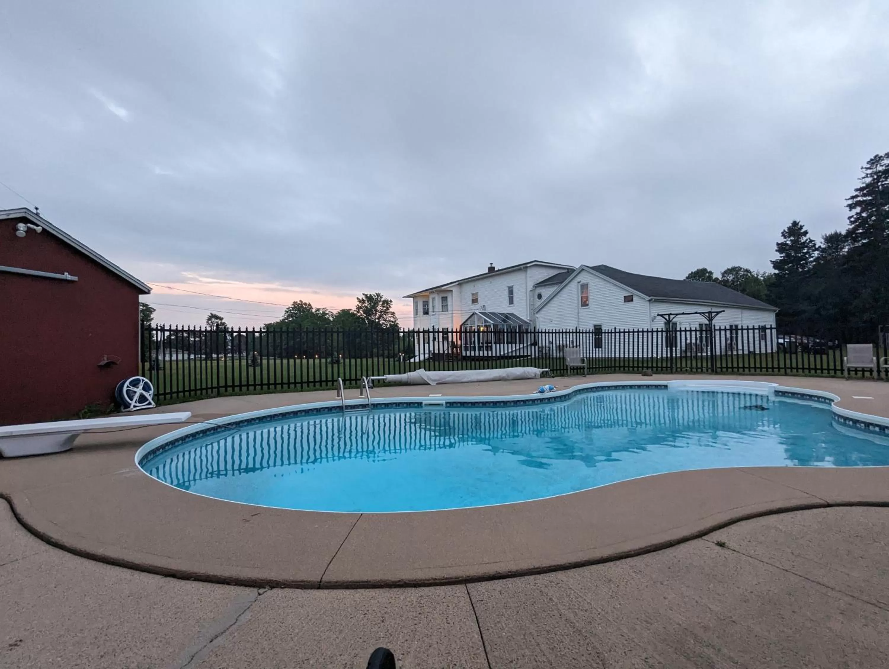 Swimming pool in The Parrsboro Mansion Inn