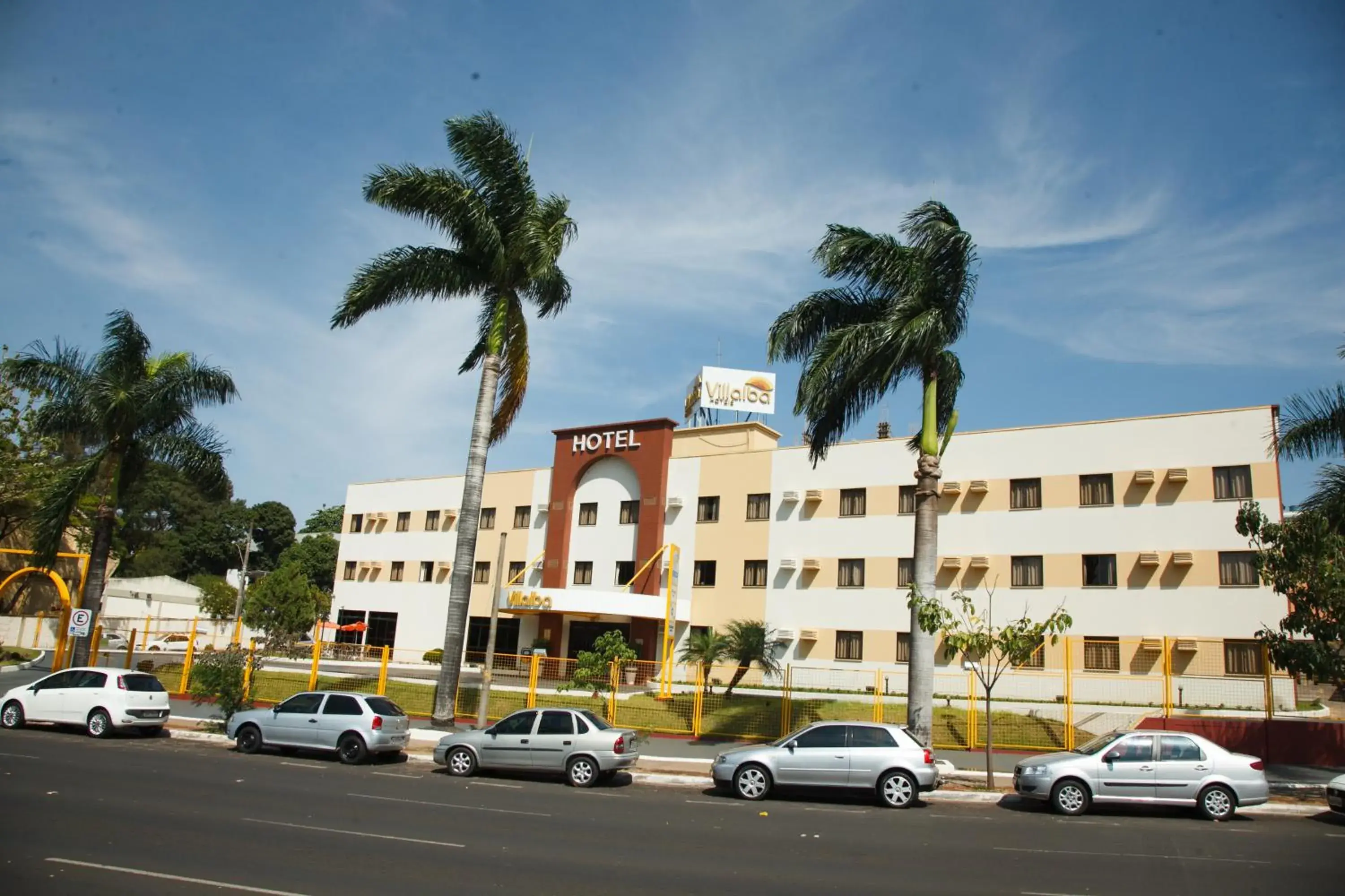 Facade/entrance, Property Building in Villalba Hotel