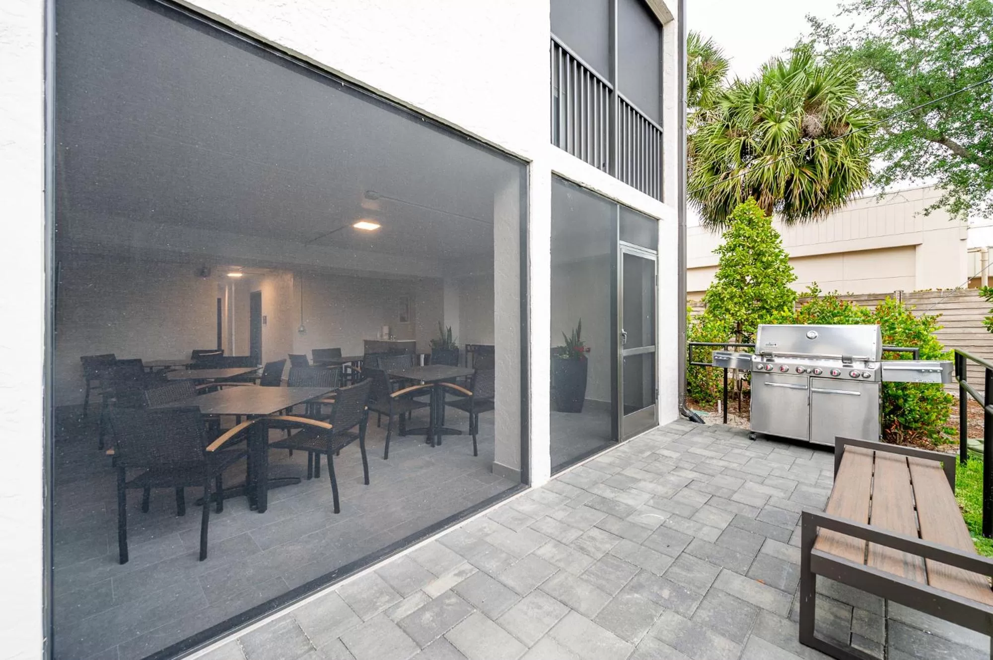 Patio in Wiggins Pass Chalet