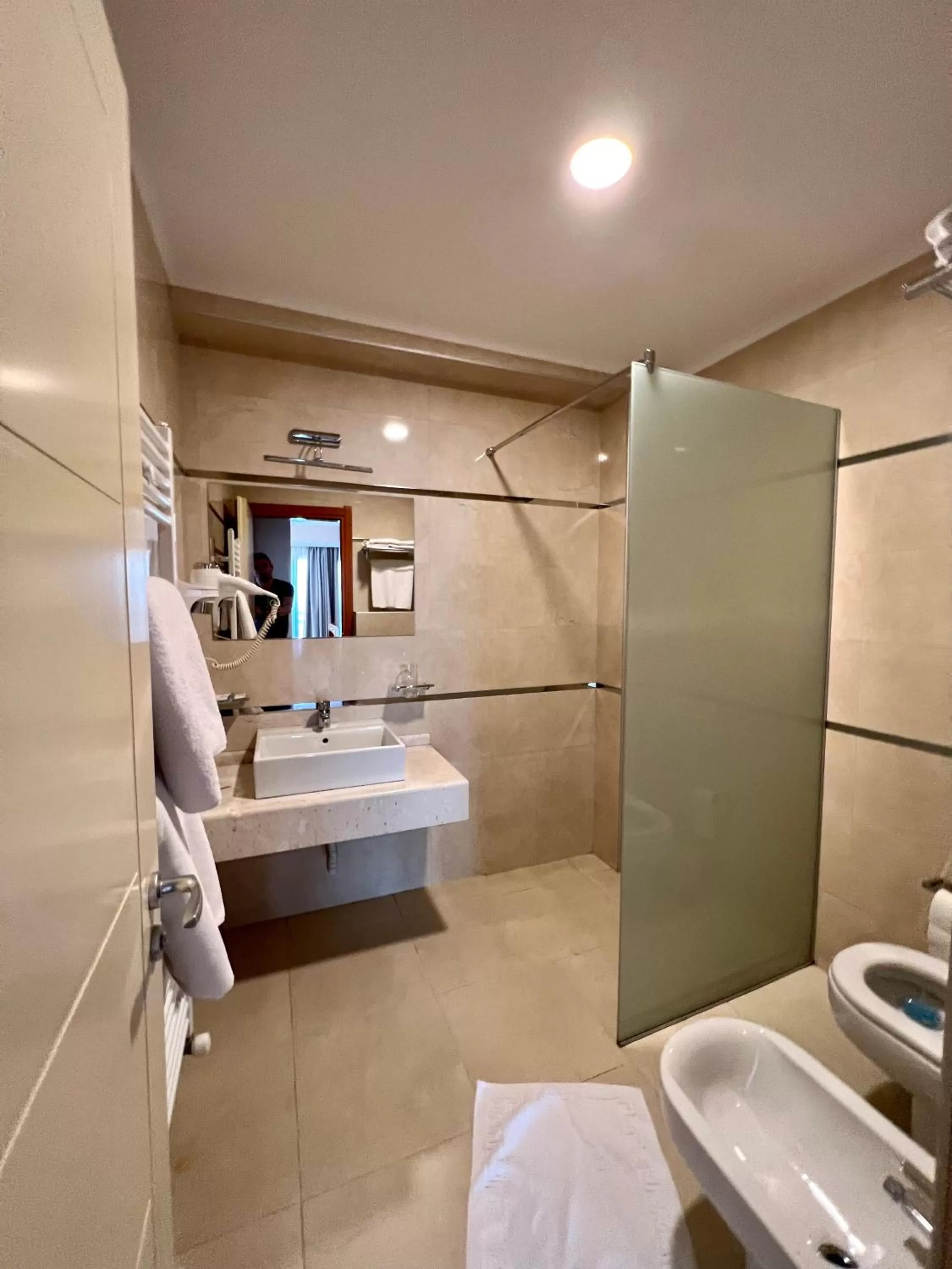 Shower, Bathroom in Hotel Millennium