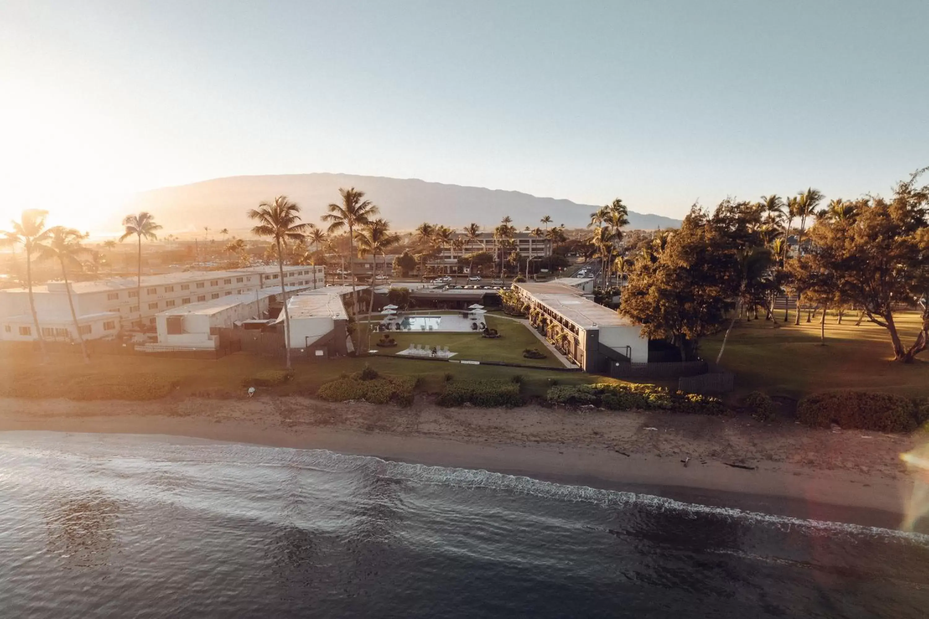 Bird's eye view in Maui Seaside Hotel