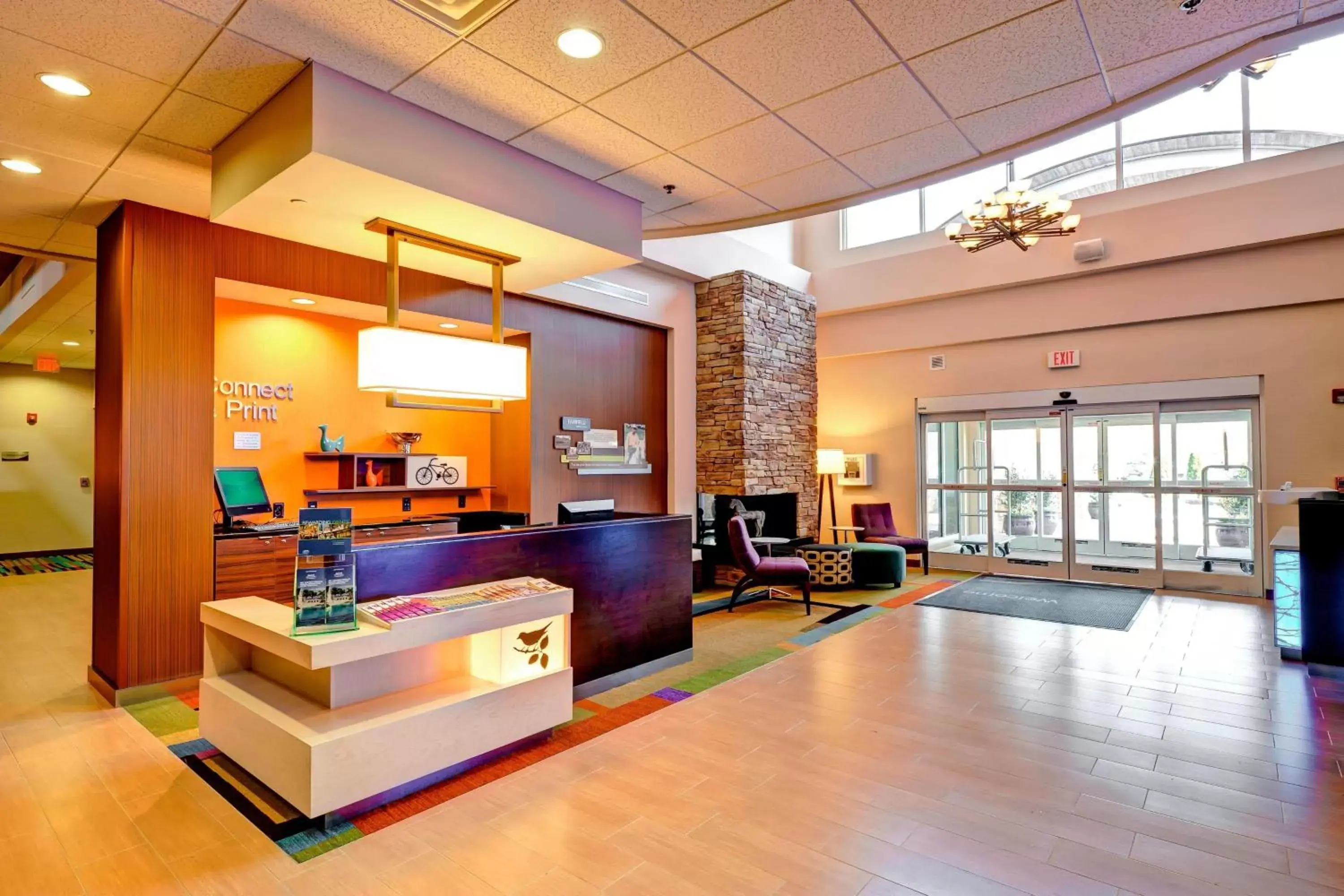 Property building, Lobby/Reception in Fairfield Inn and Suites by Marriott Durham Southpoint