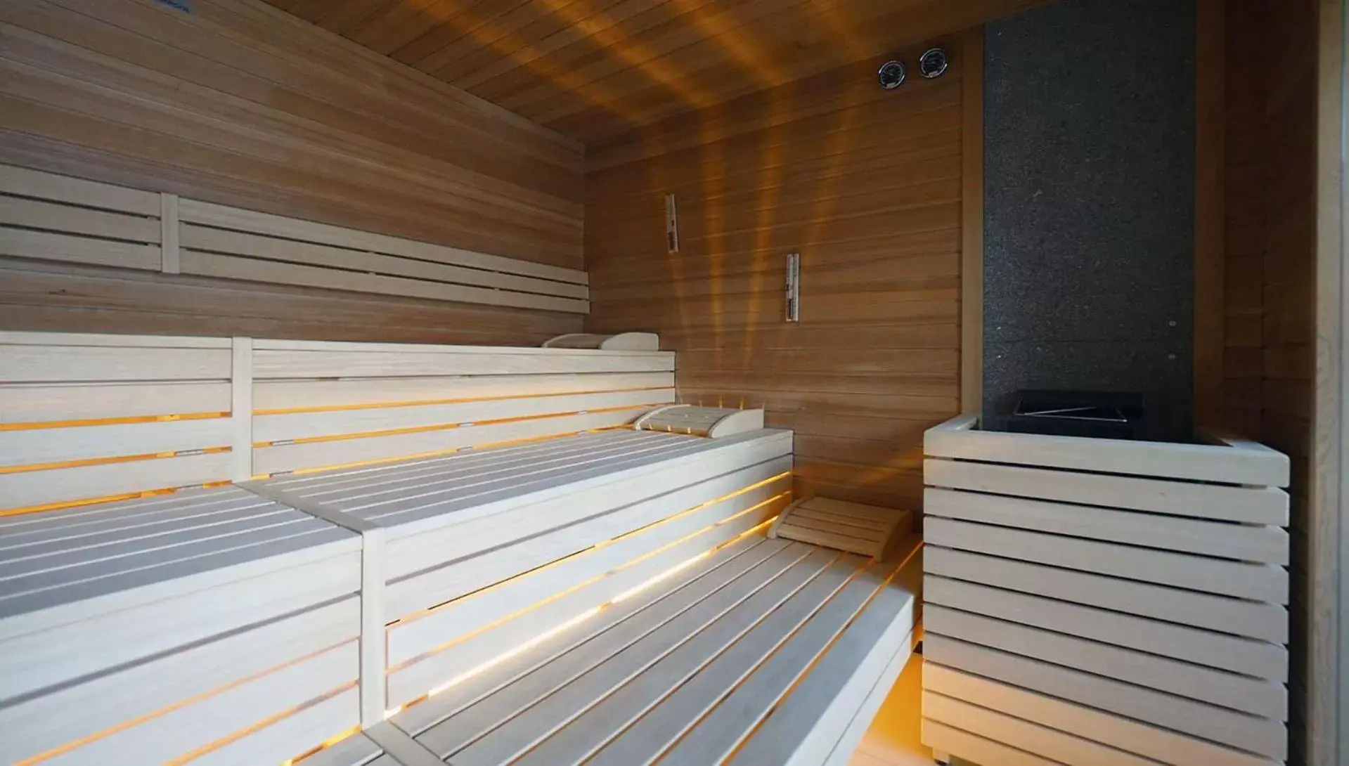 Sauna in Alexander Charme Hotel