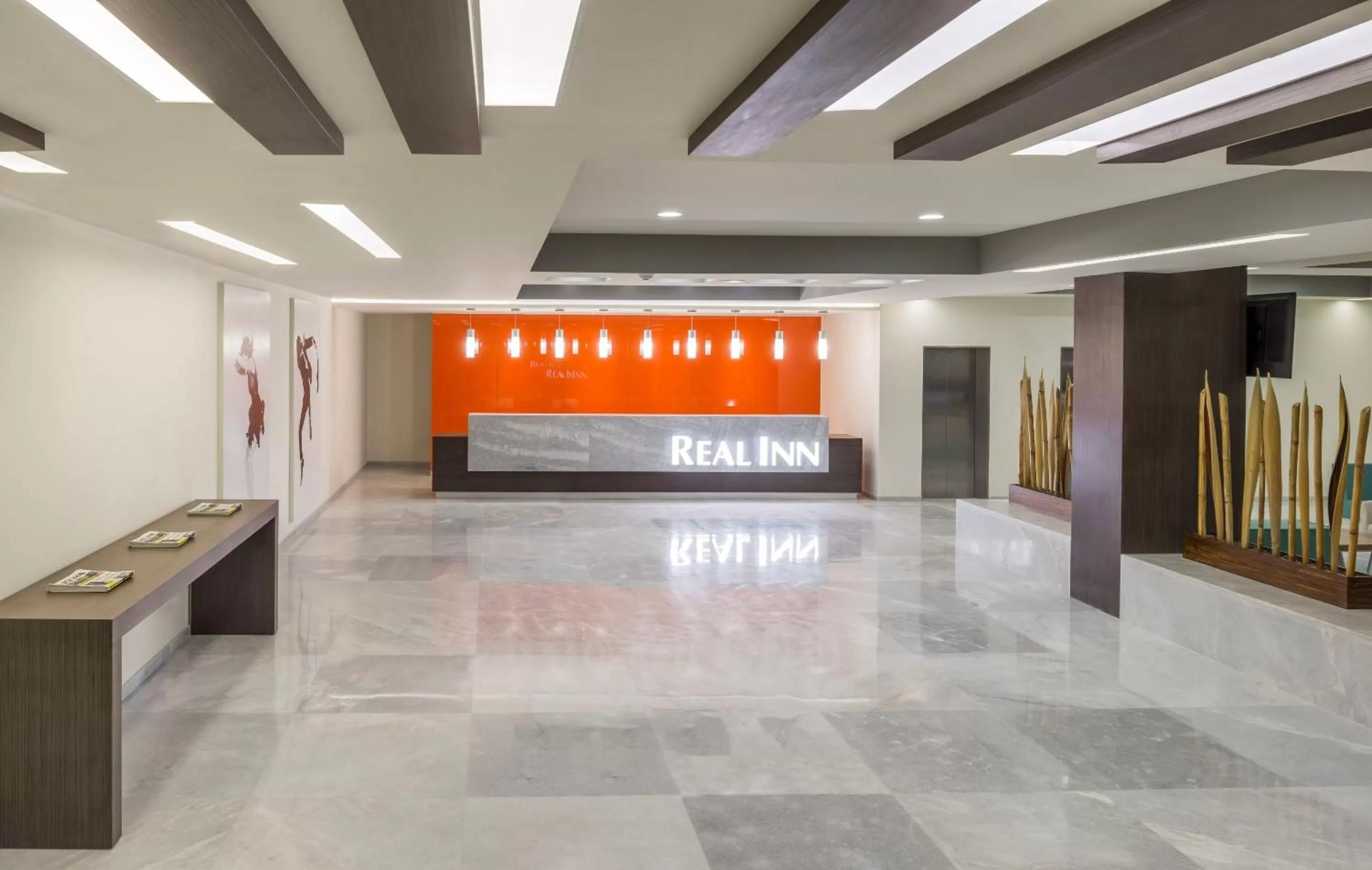 Lobby or reception in Real Inn Celaya