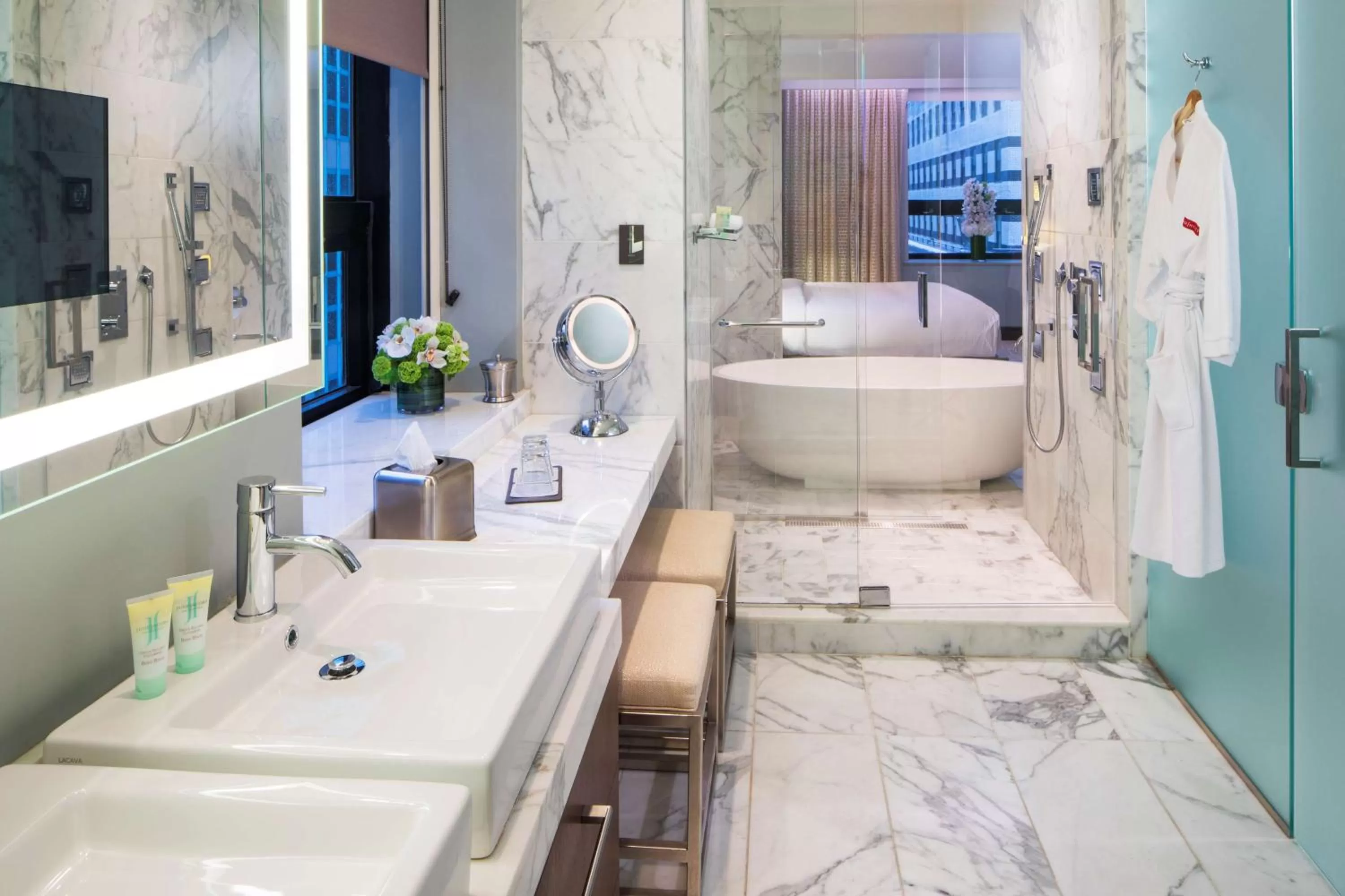 Bathroom in Hyatt Grand Central New York