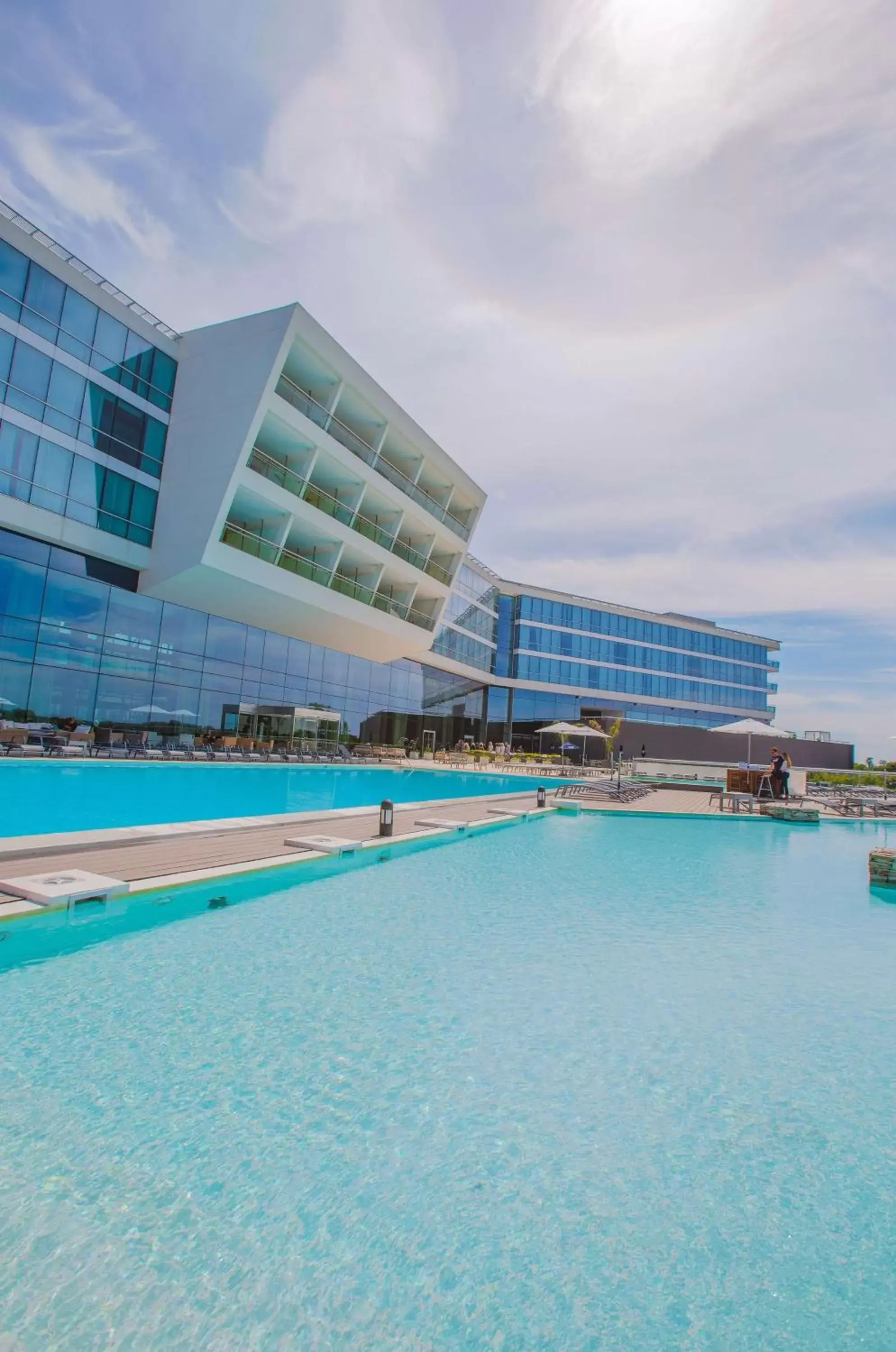 Pool view, Swimming Pool in Hilton Pilar