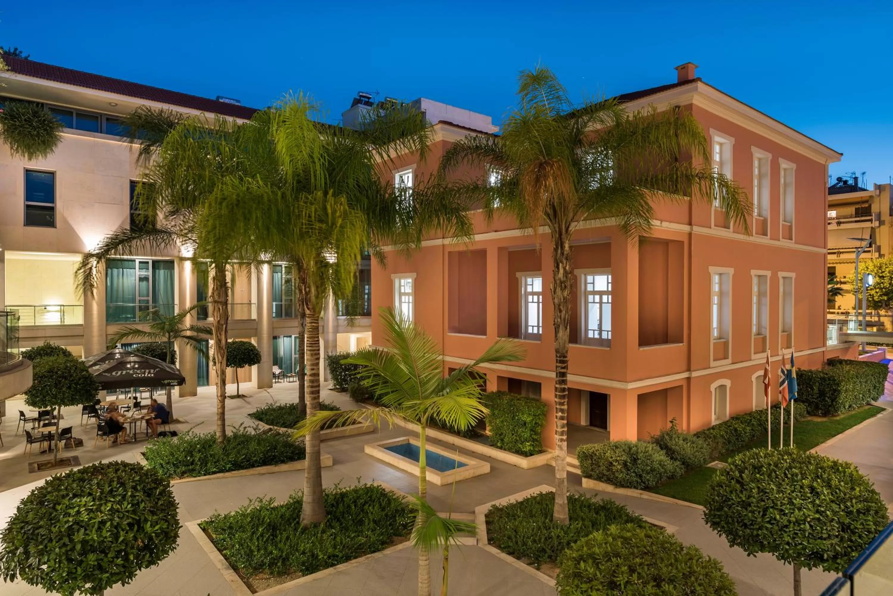 Floor plan in Trianon Luxury Apartments & Suites