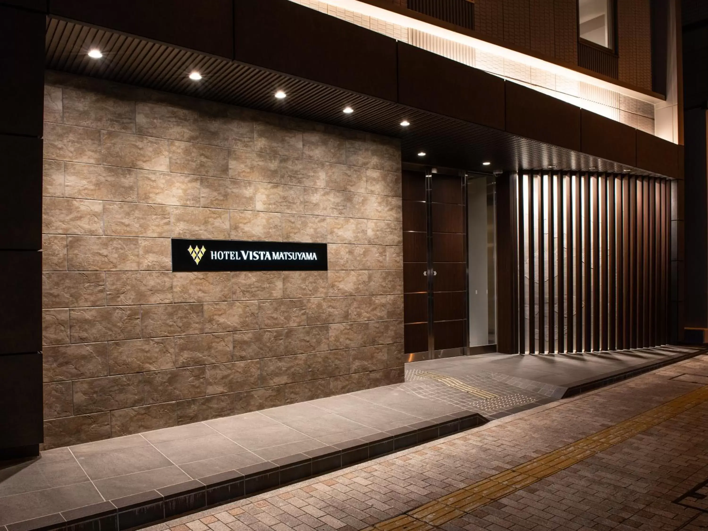 Facade/entrance in Hotel Vista Matsuyama Facade/entrance in Hotel Vista Matsuyama