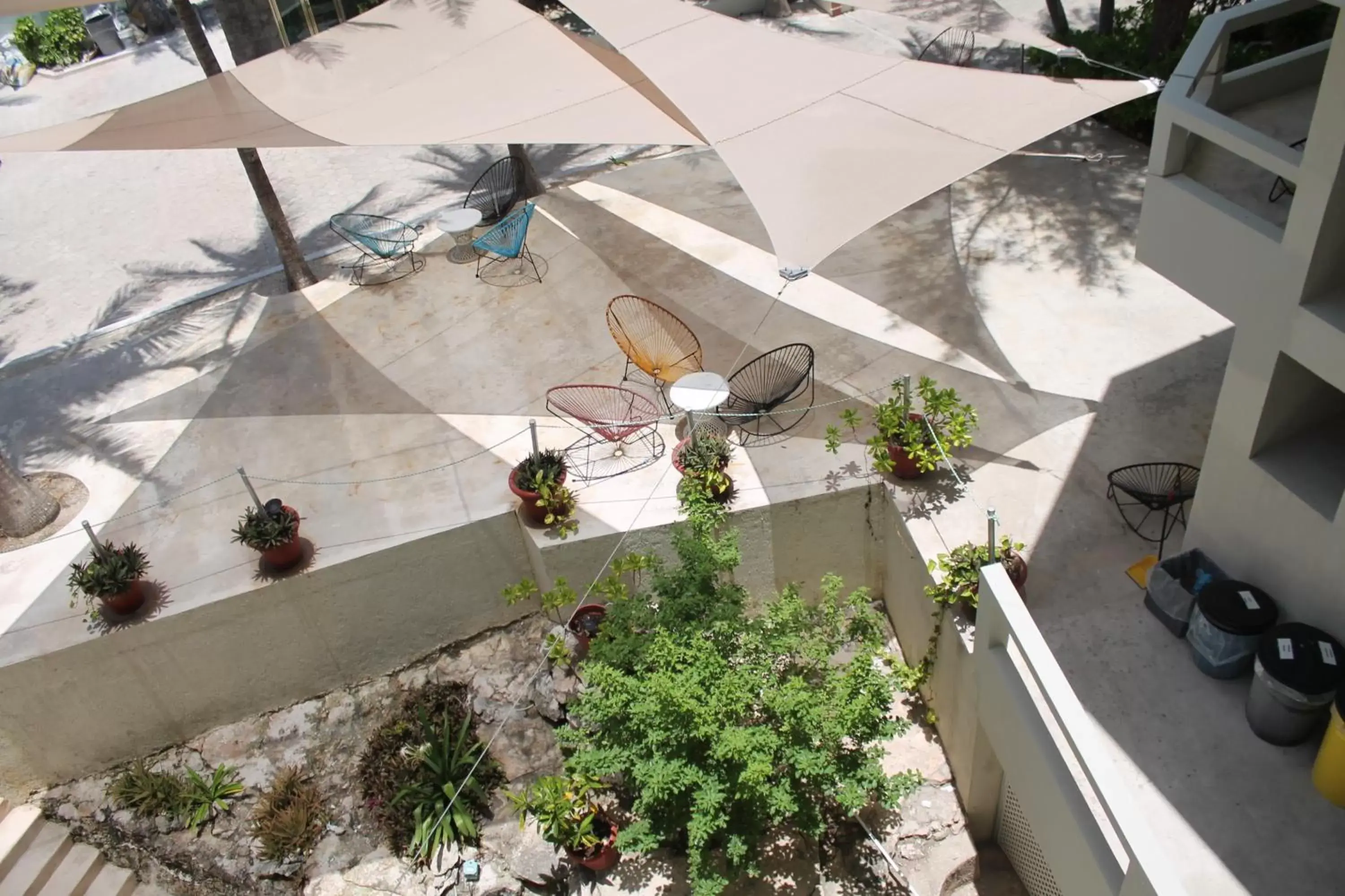 Balcony/Terrace in Rocamar Hotel Isla Mujeres