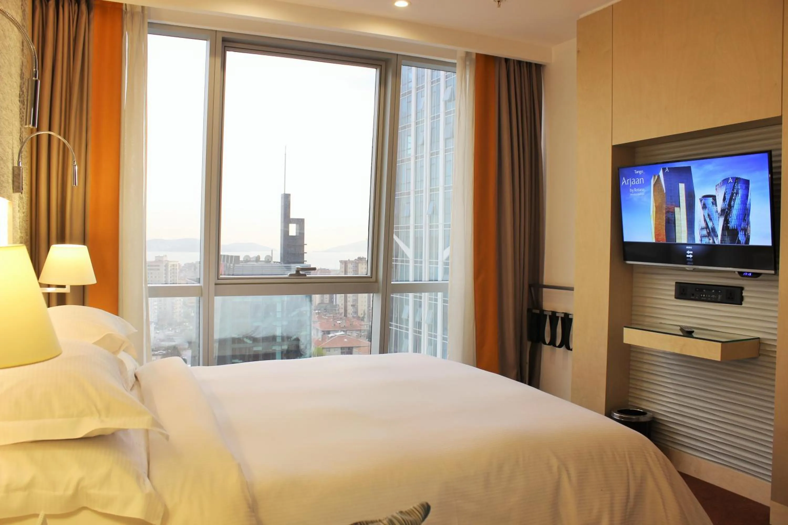 Bed in Tango Arjaan by Rotana Istanbul Asia