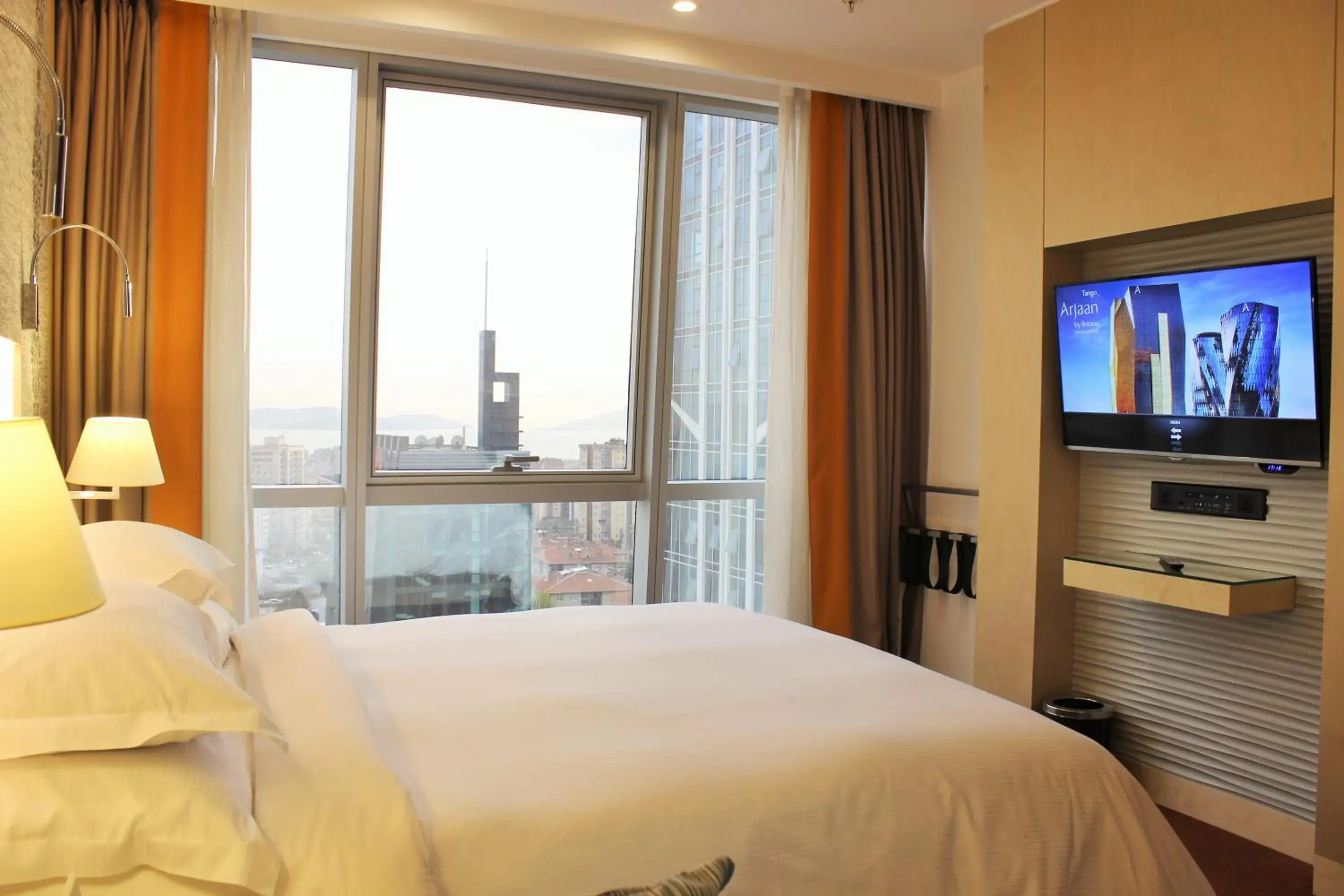 Bed in Tango Arjaan by Rotana Istanbul
