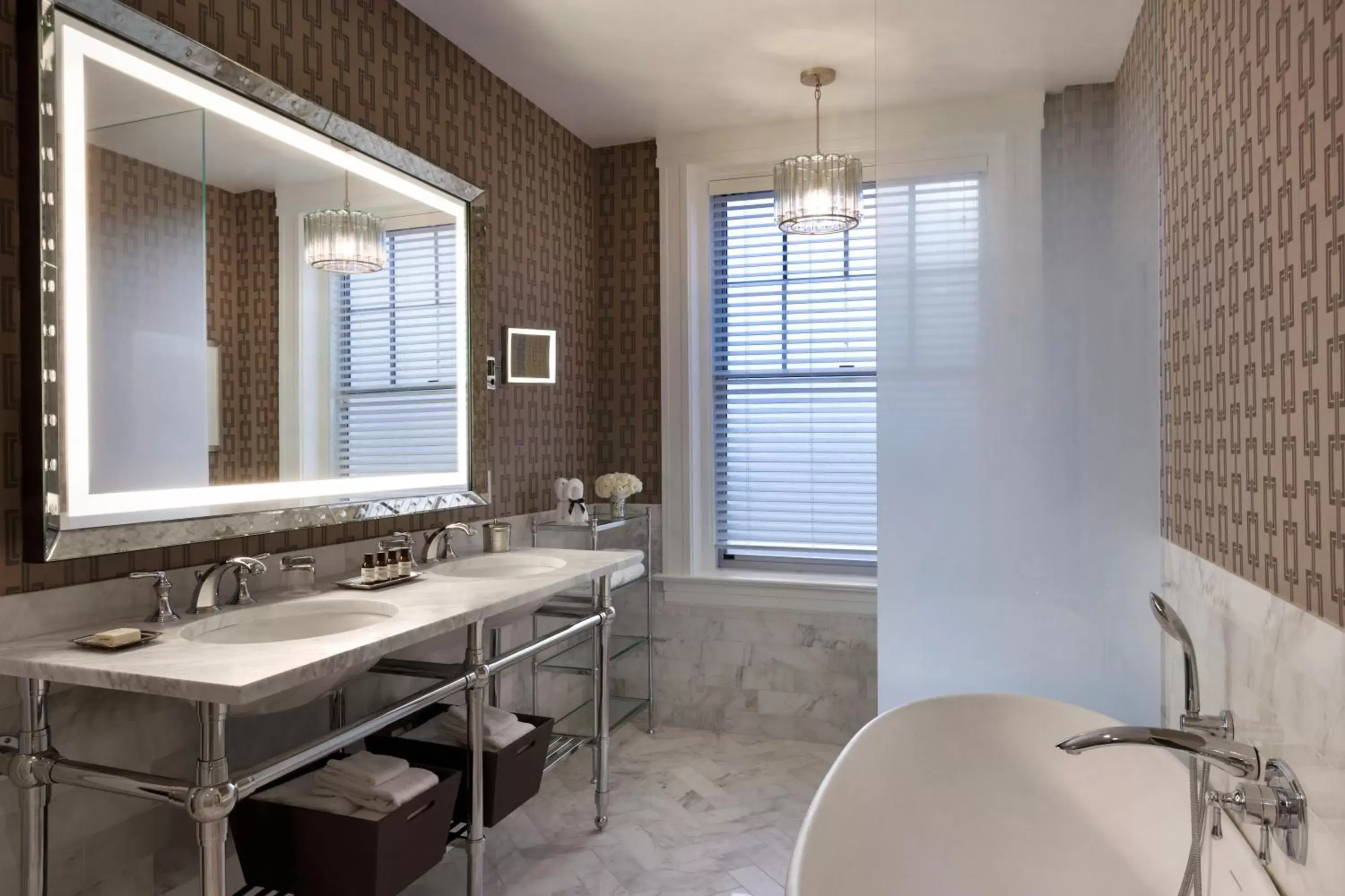 Bathroom in The Claremont Club & Spa, A Fairmont Hotel