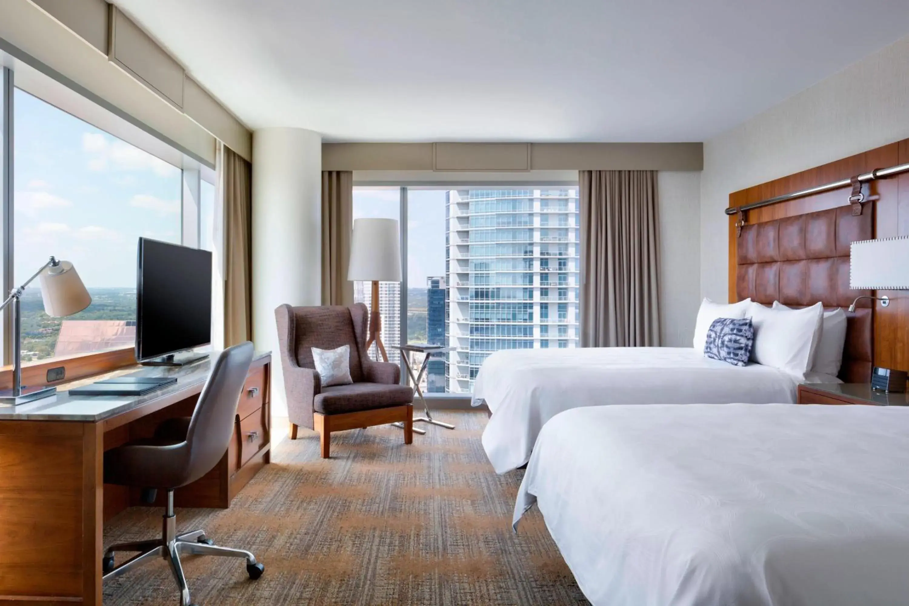 Photo of the whole room, TV/Entertainment Center in JW Marriott Austin