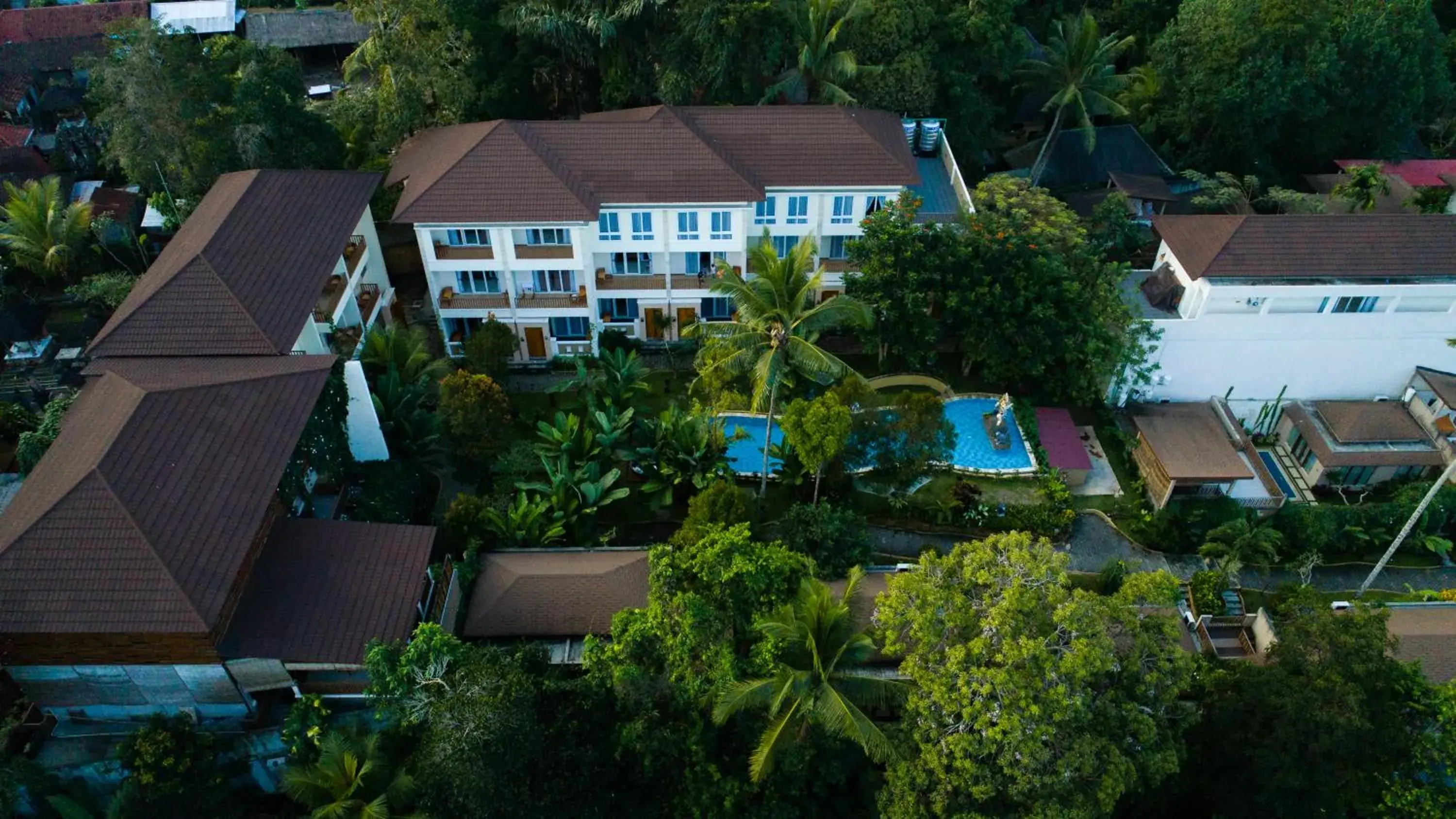 Property building, Bird's-eye View in Ashoka Tree Resort at Tanggayuda