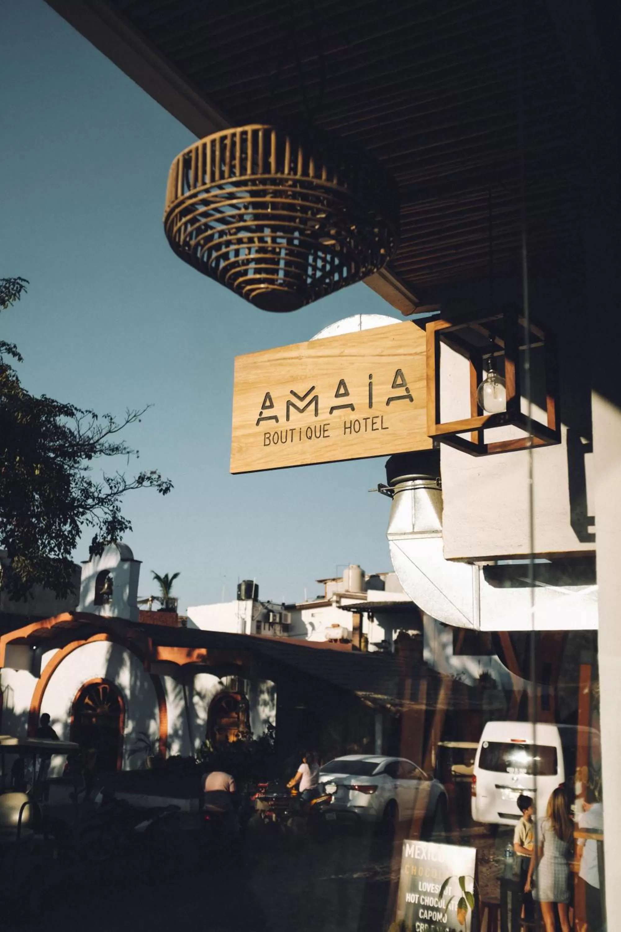 Facade/entrance in Amaia Boutique Hotel