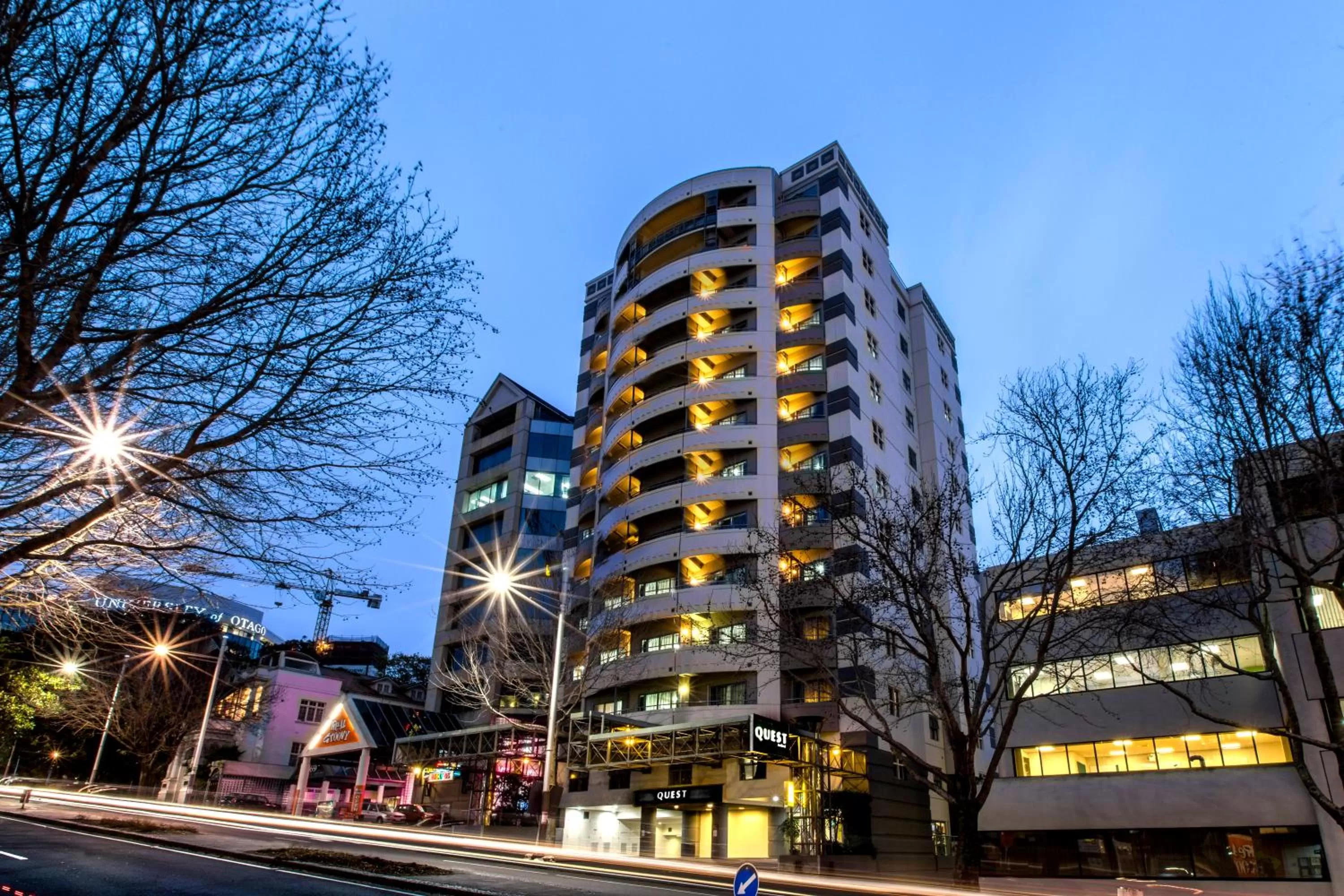 Property building in Quest Auckland Serviced Apartments