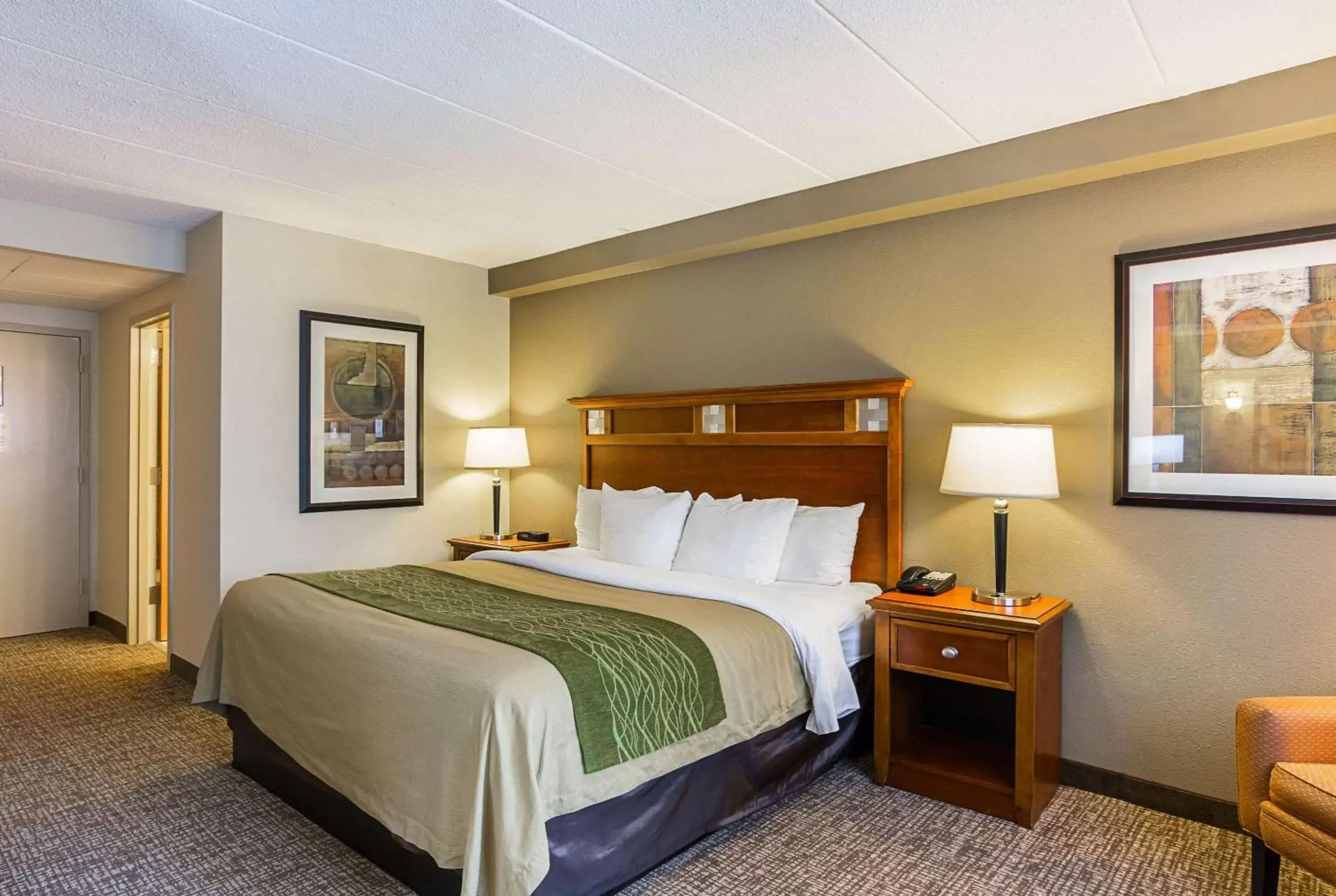 Bed in Comfort Inn Herndon-Reston