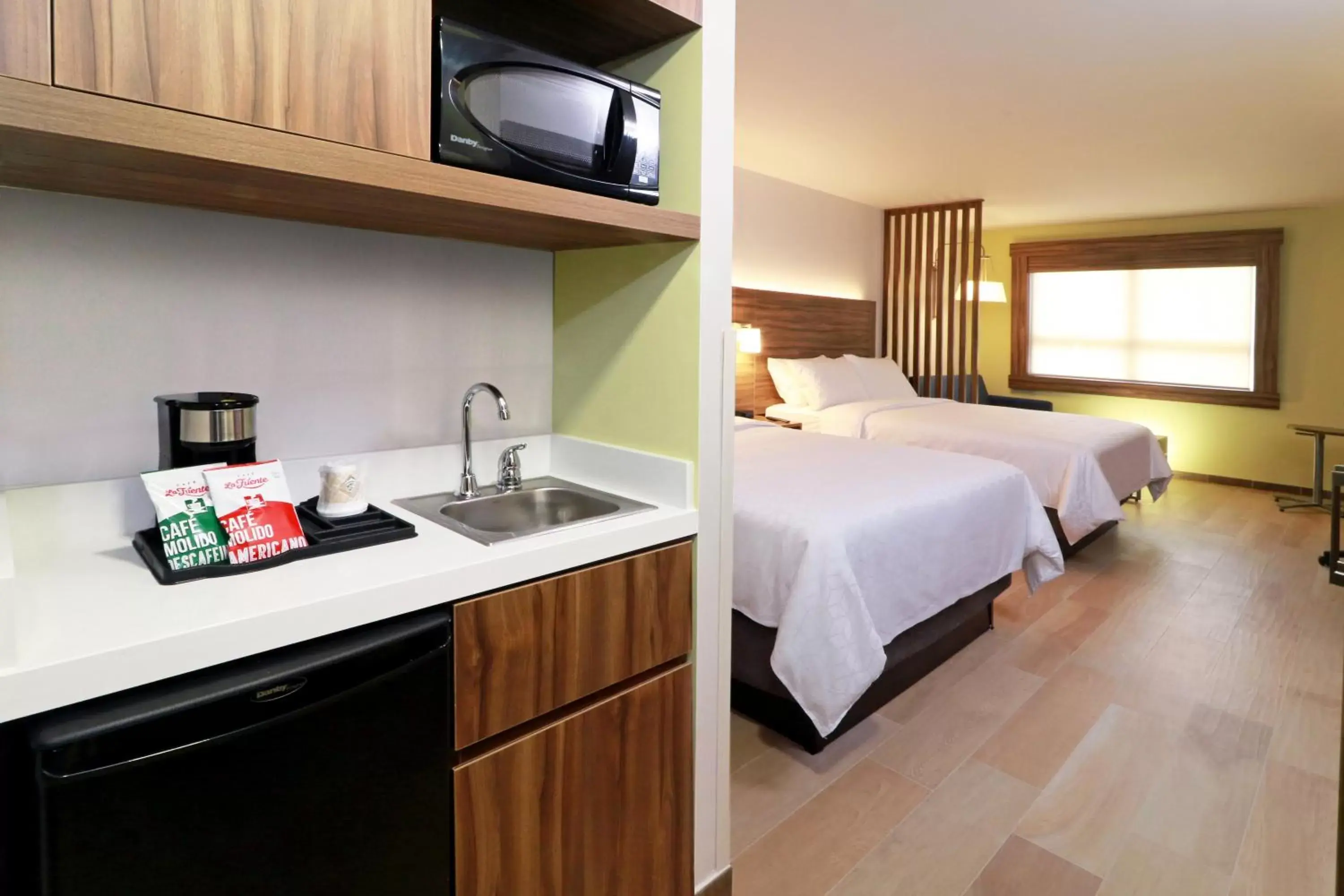 Bedroom in Holiday Inn Express & Suites - Playa del Carmen, an IHG Hotel