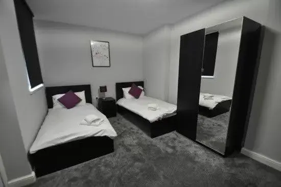 Photo of the whole room, Bed in The Embassy Hotel