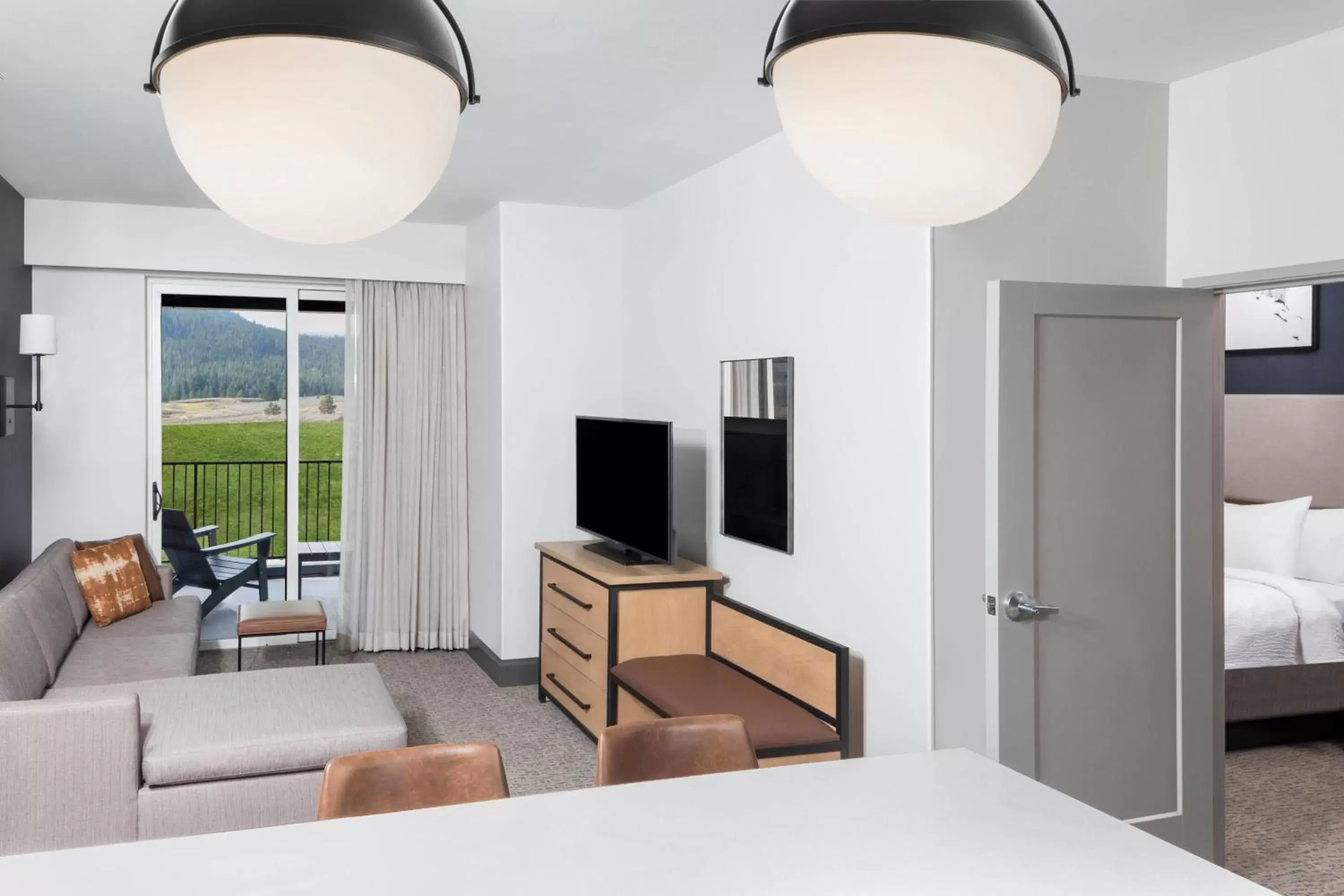 Bedroom, Seating Area in Residence Inn by Marriott Big Sky/The Wilson Hotel