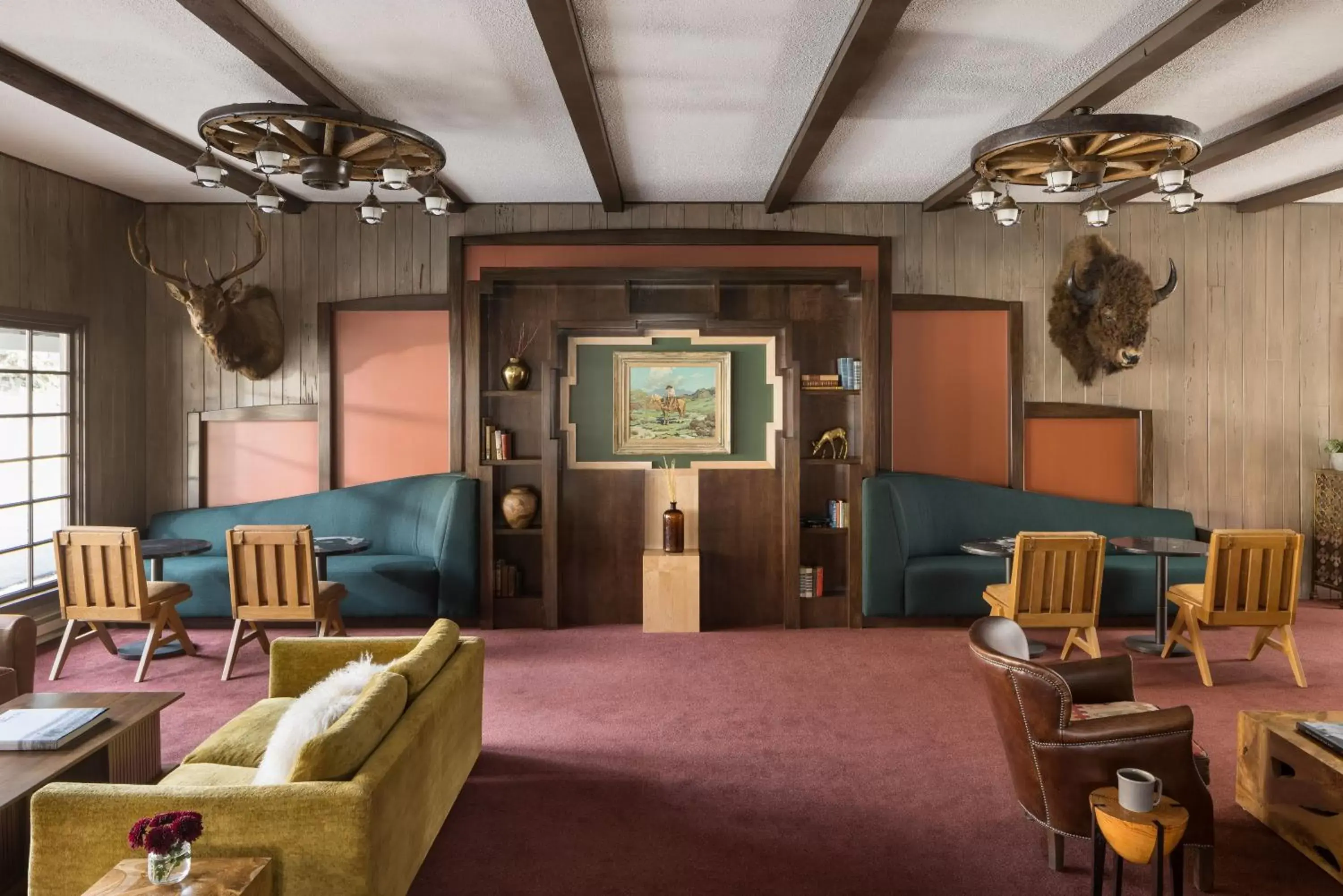 Lobby or reception, Seating Area in The Virginian Lodge