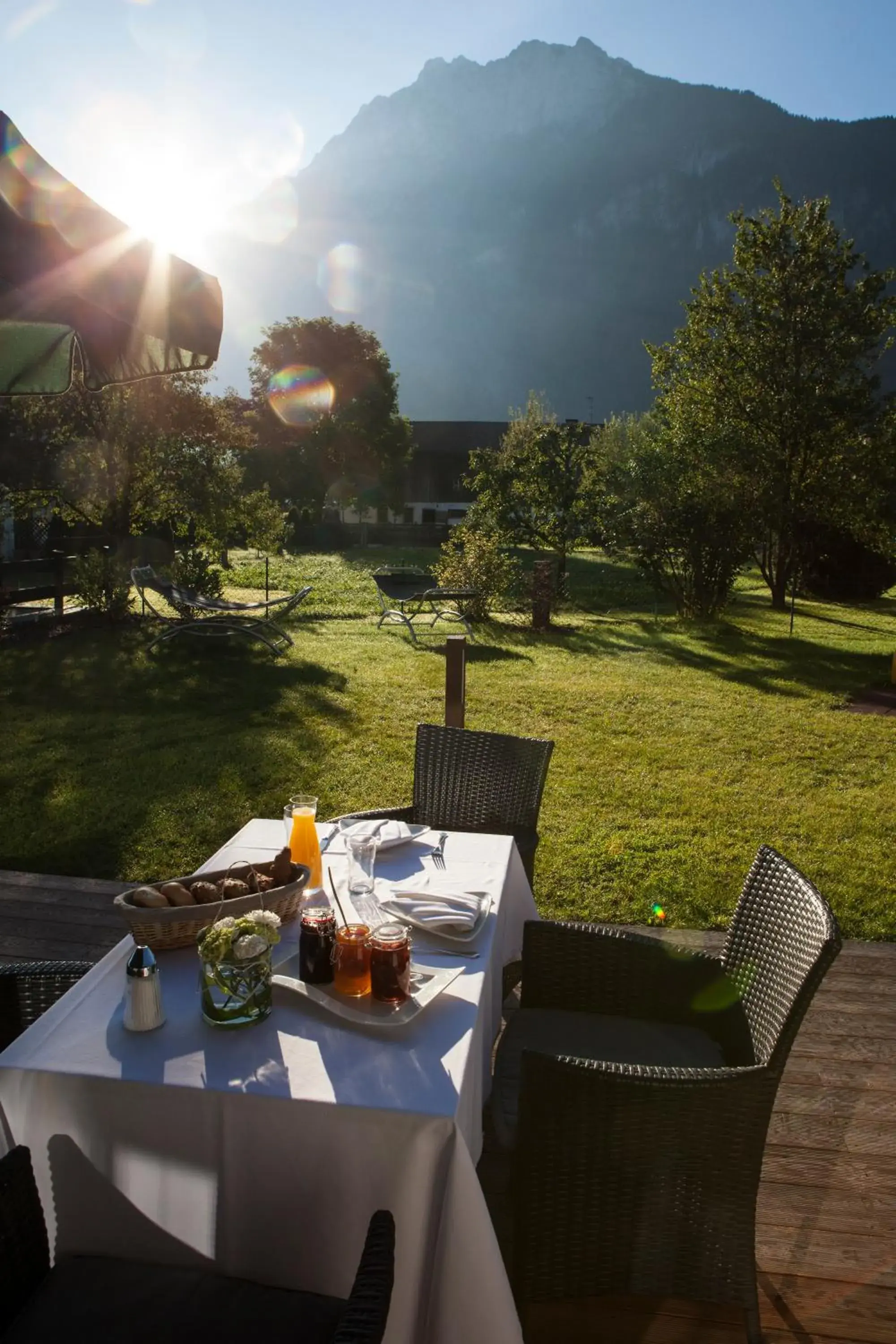 Garden in Hotel Wirtshaus Sattlerwirt