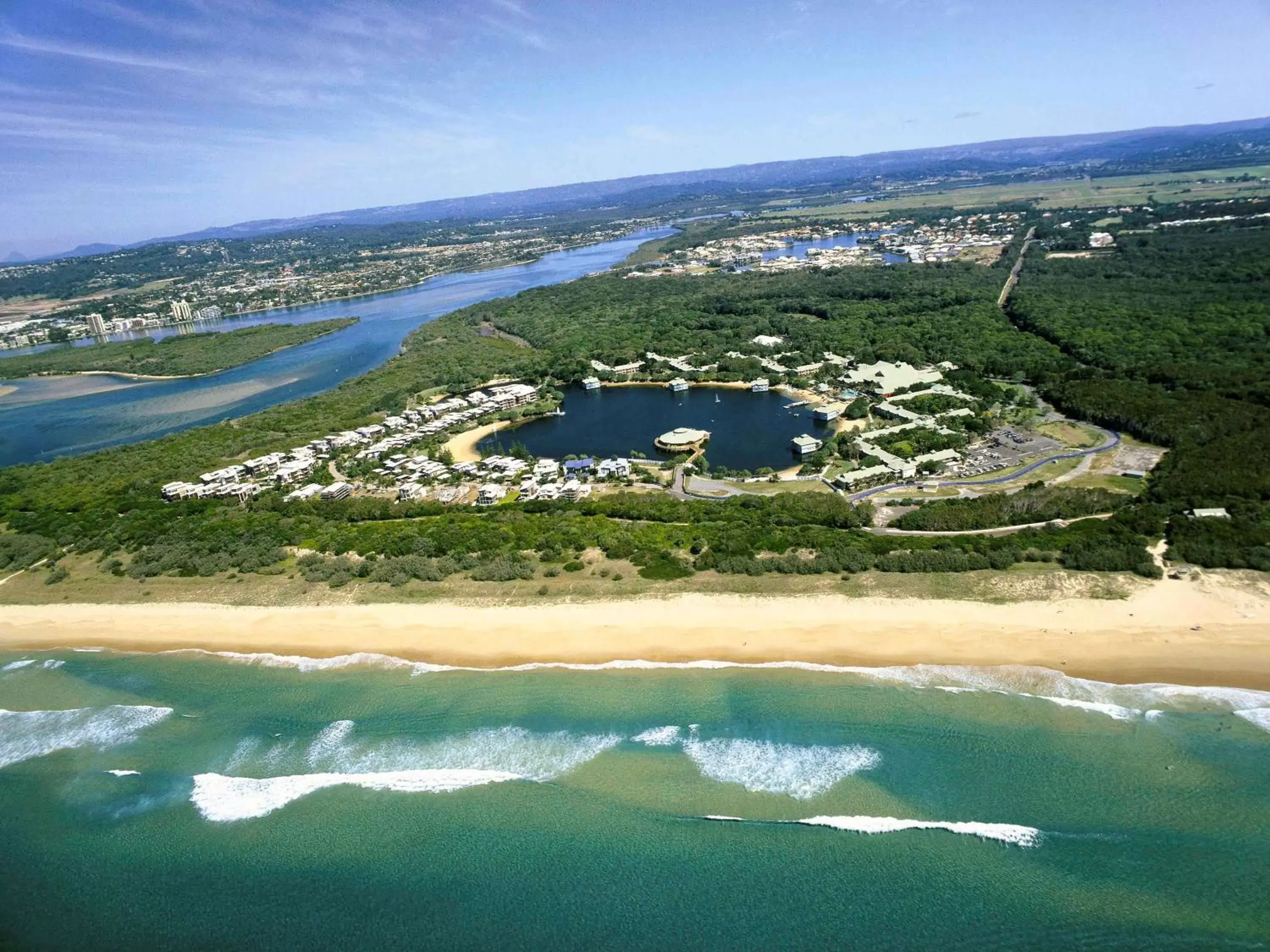 Natural landscape, Bird's-eye View in Novotel Sunshine Coast Resort