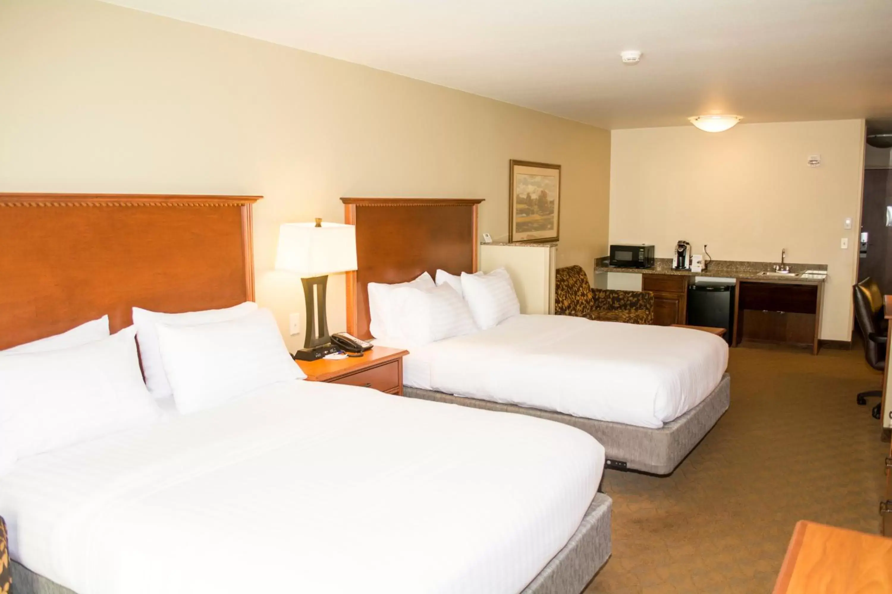 Photo of the whole room, Bed in Holiday Inn Express & Suites - Mason City, an IHG Hotel