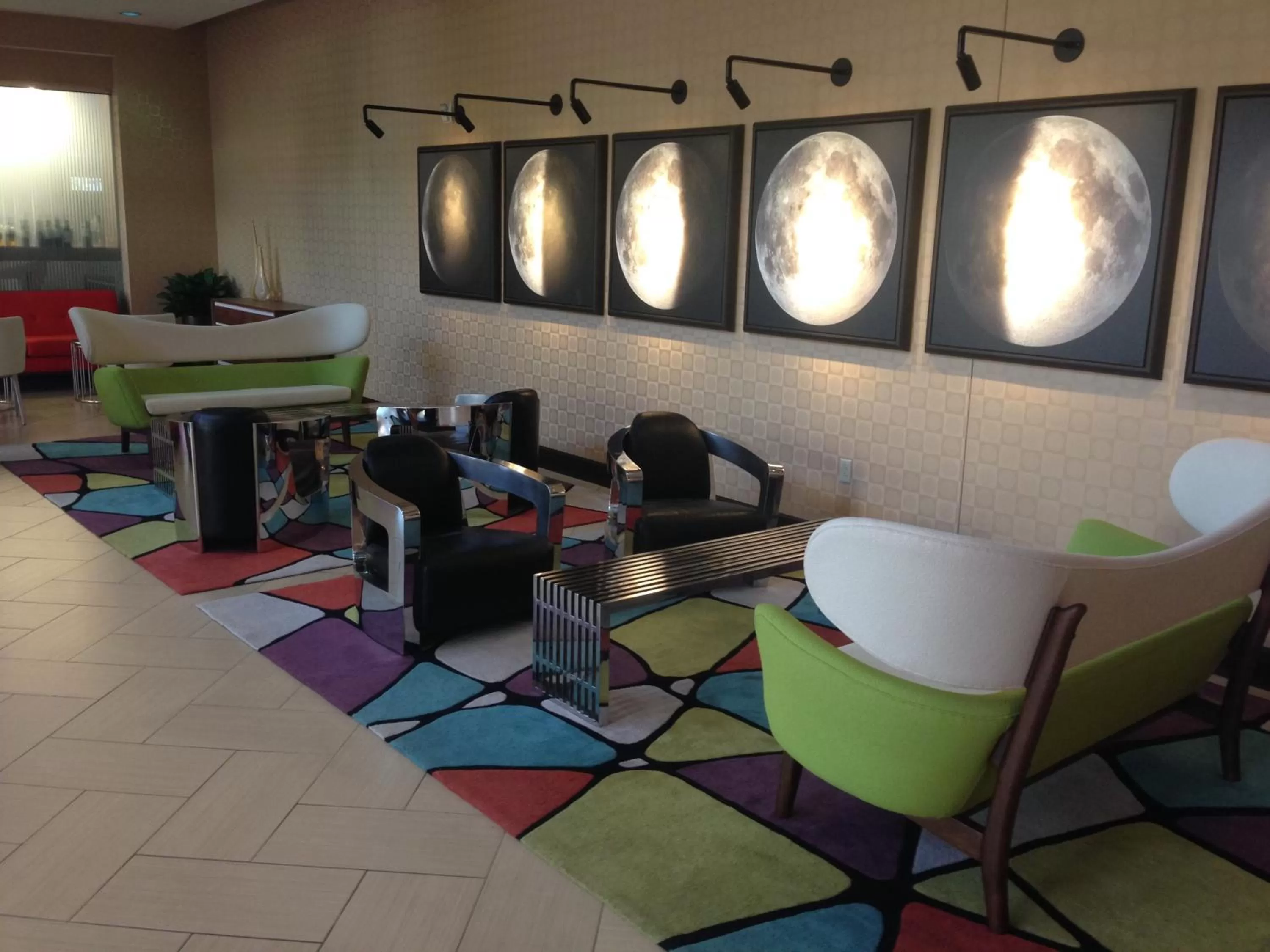 Lobby or reception in The Moonrise Hotel