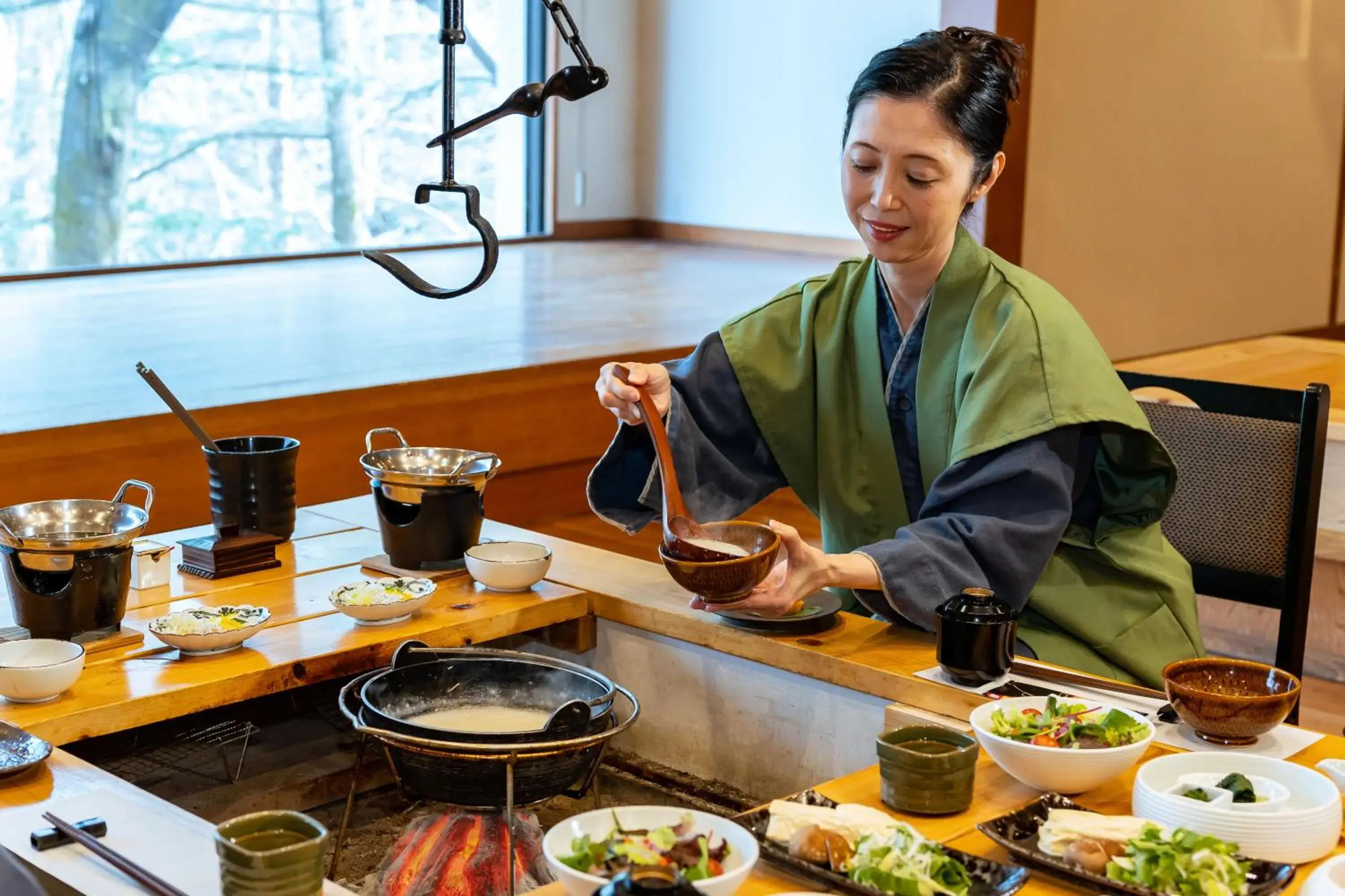 Food in Kamenoi Hotel Nikko Yunishigawa