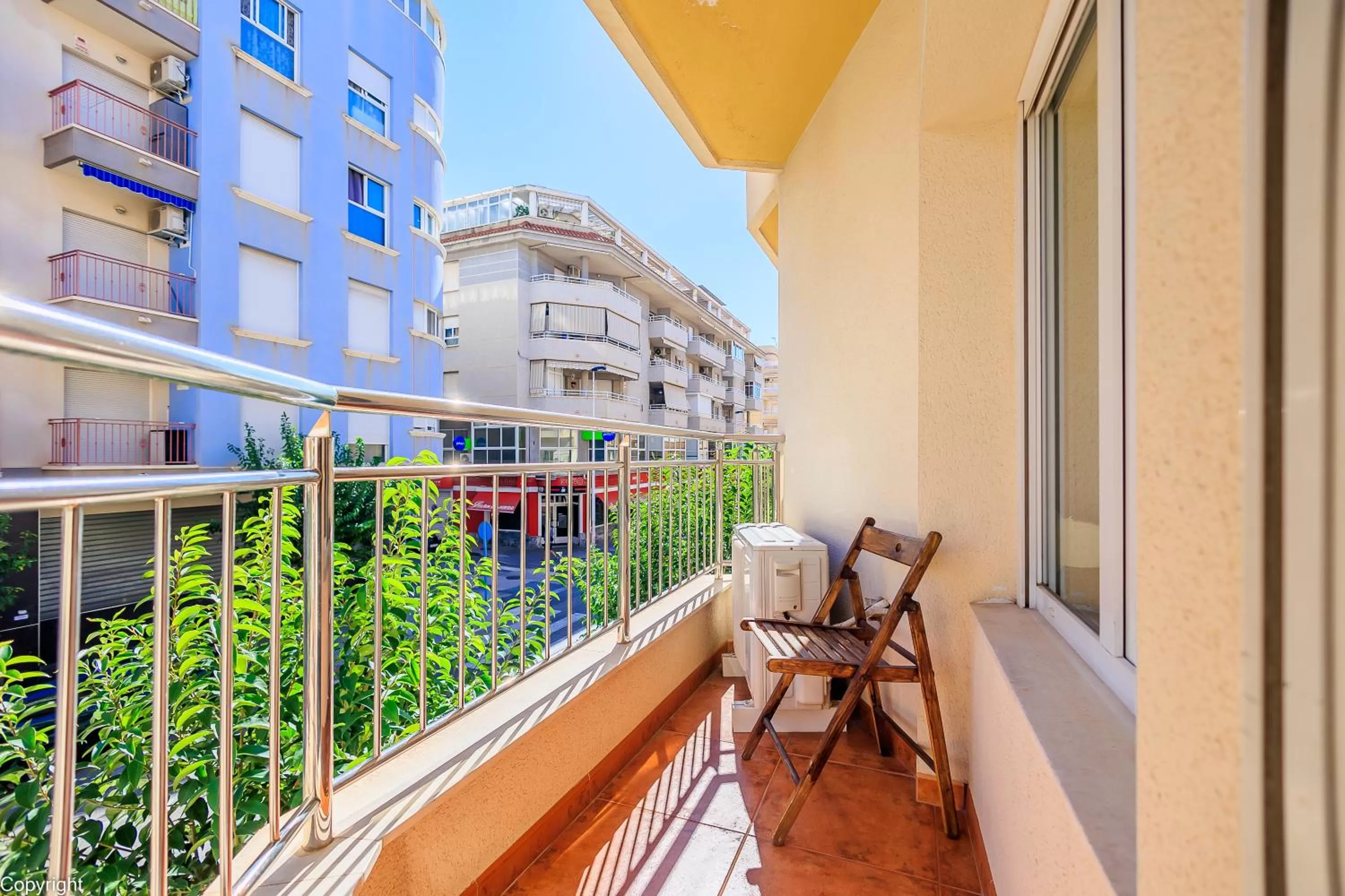 Balcony/Terrace in Hotel Madrid