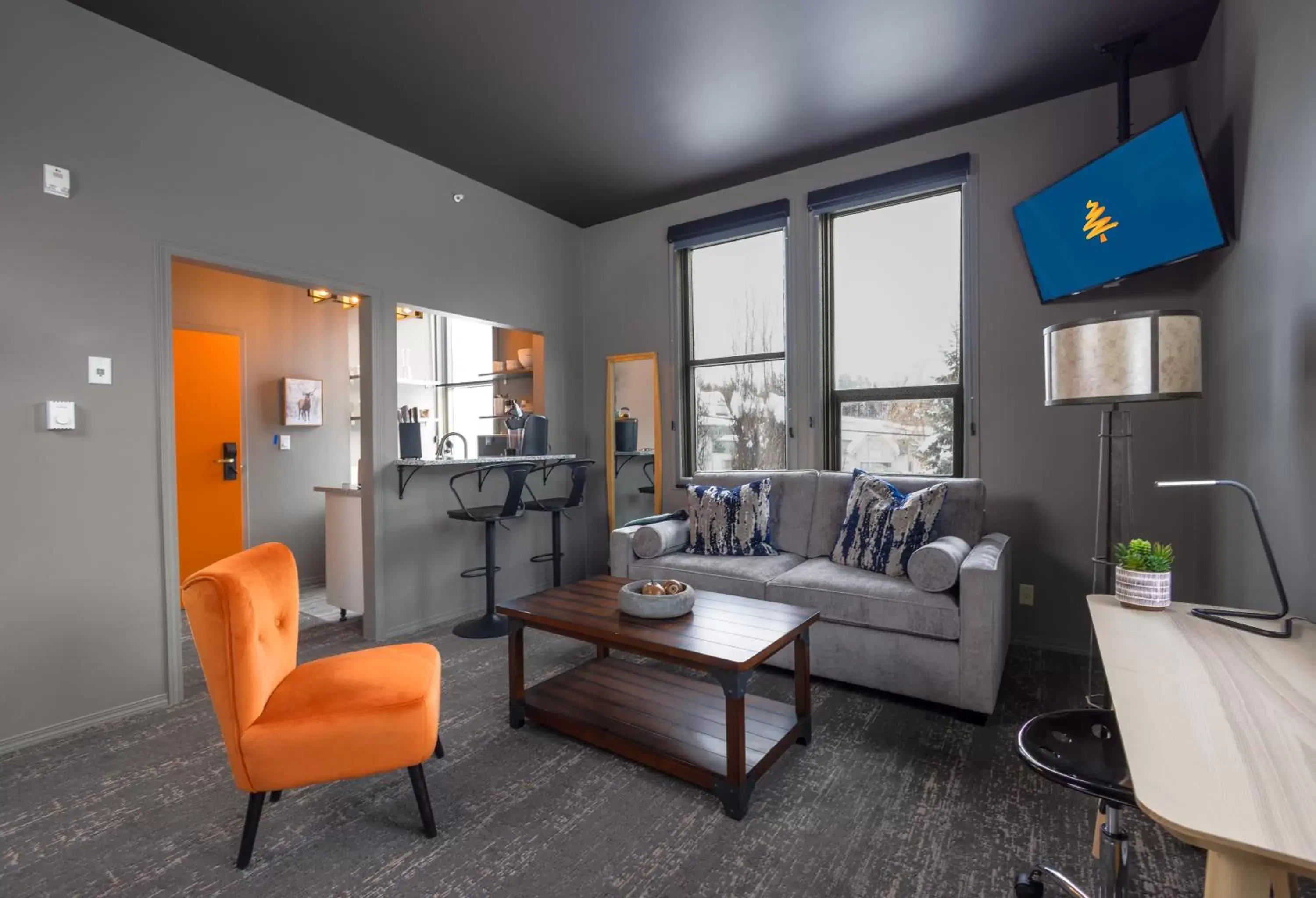 Living room, Seating Area in The Larix Hotel