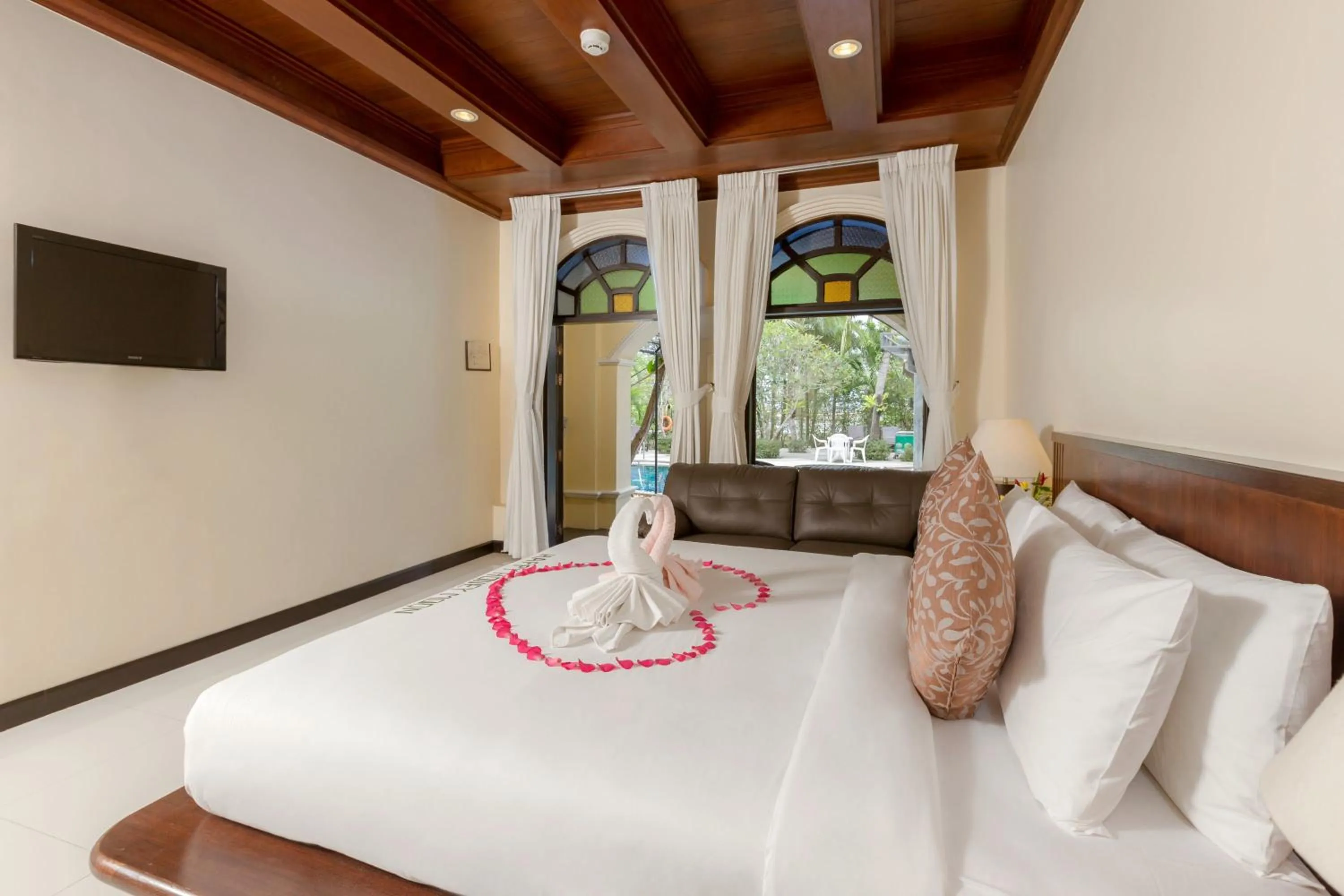 Bedroom, Bed in The Front Village - SHA Plus