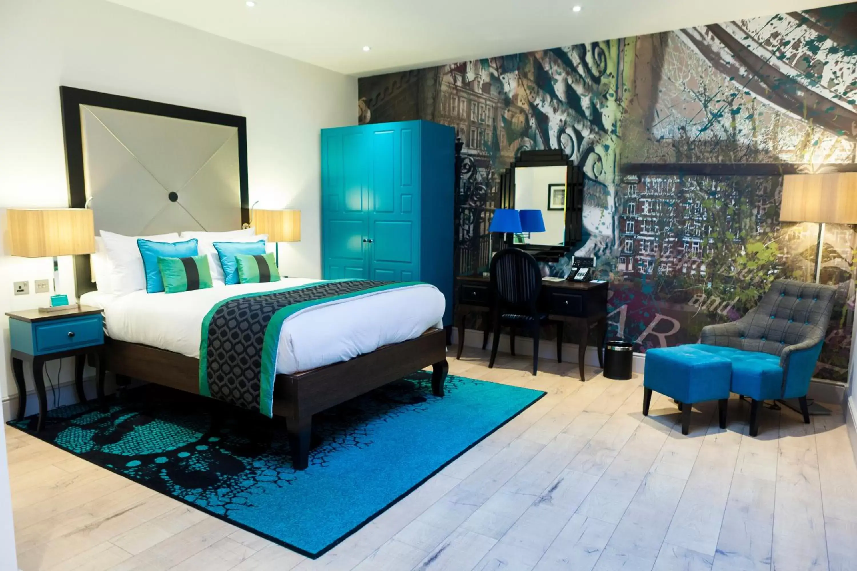 Bed in Hotel Indigo London - Kensington, an IHG Hotel