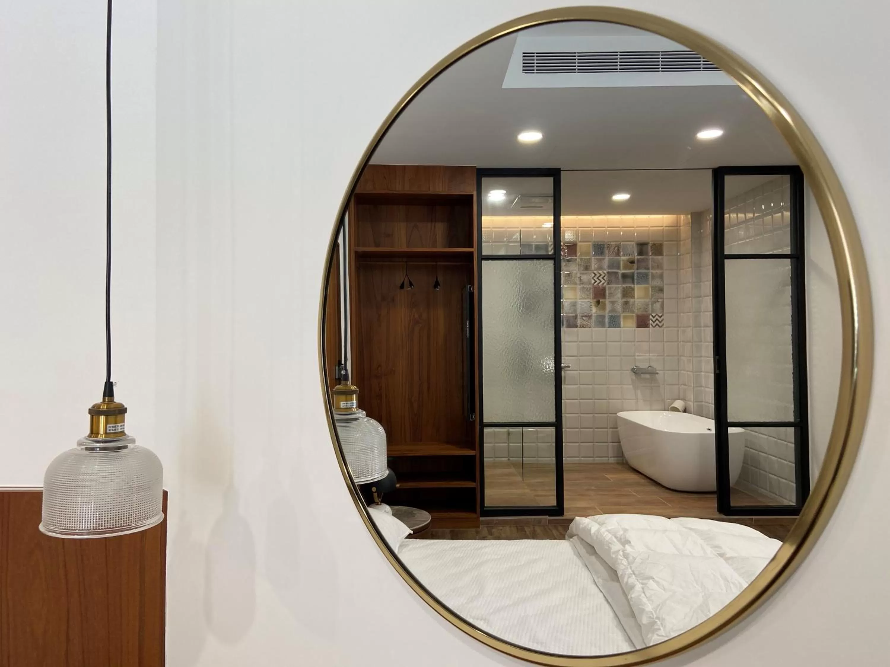 Bathroom in De Provintia Straat B&B