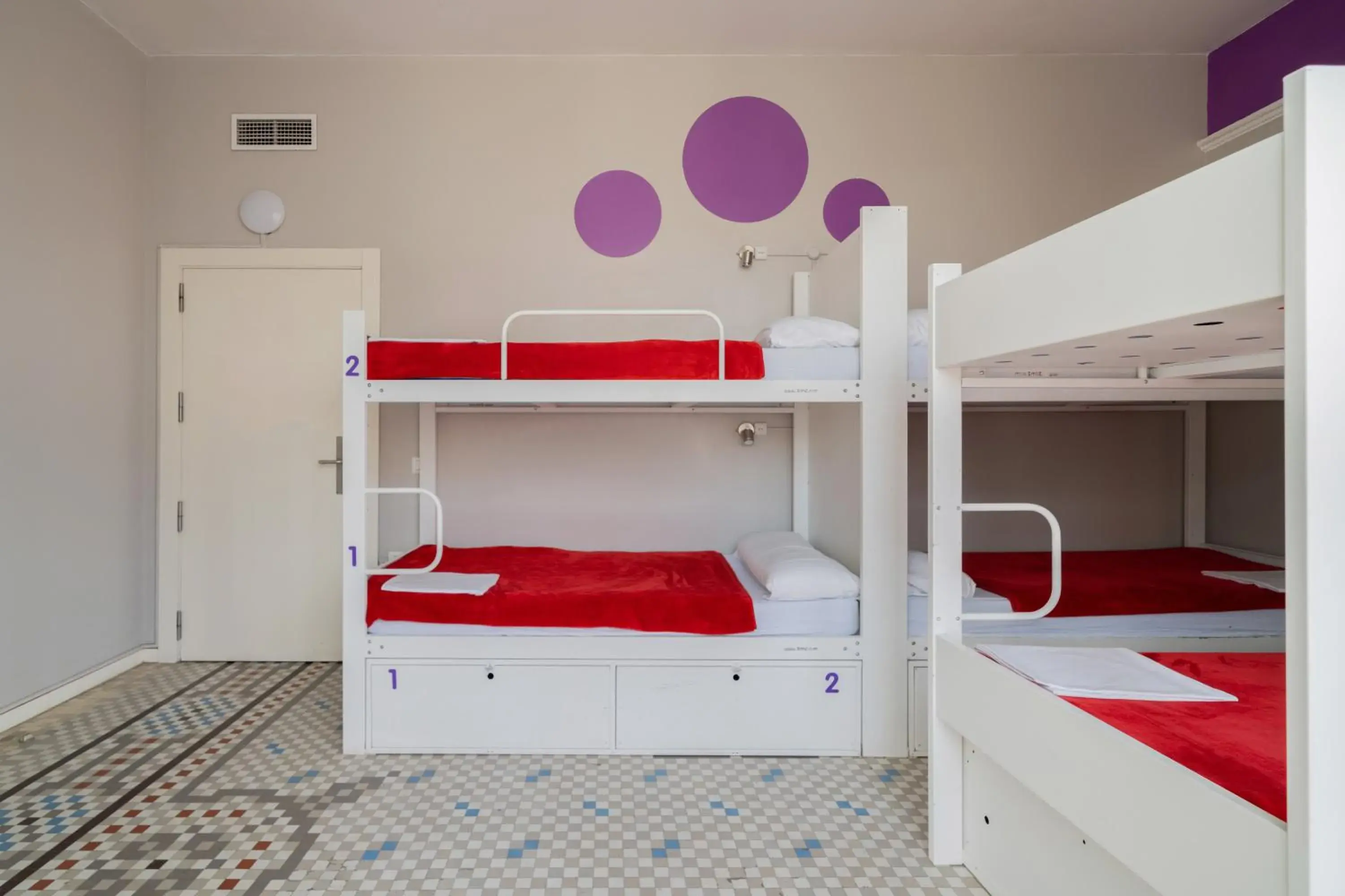 Bunk Bed in Purple Nest Hostel