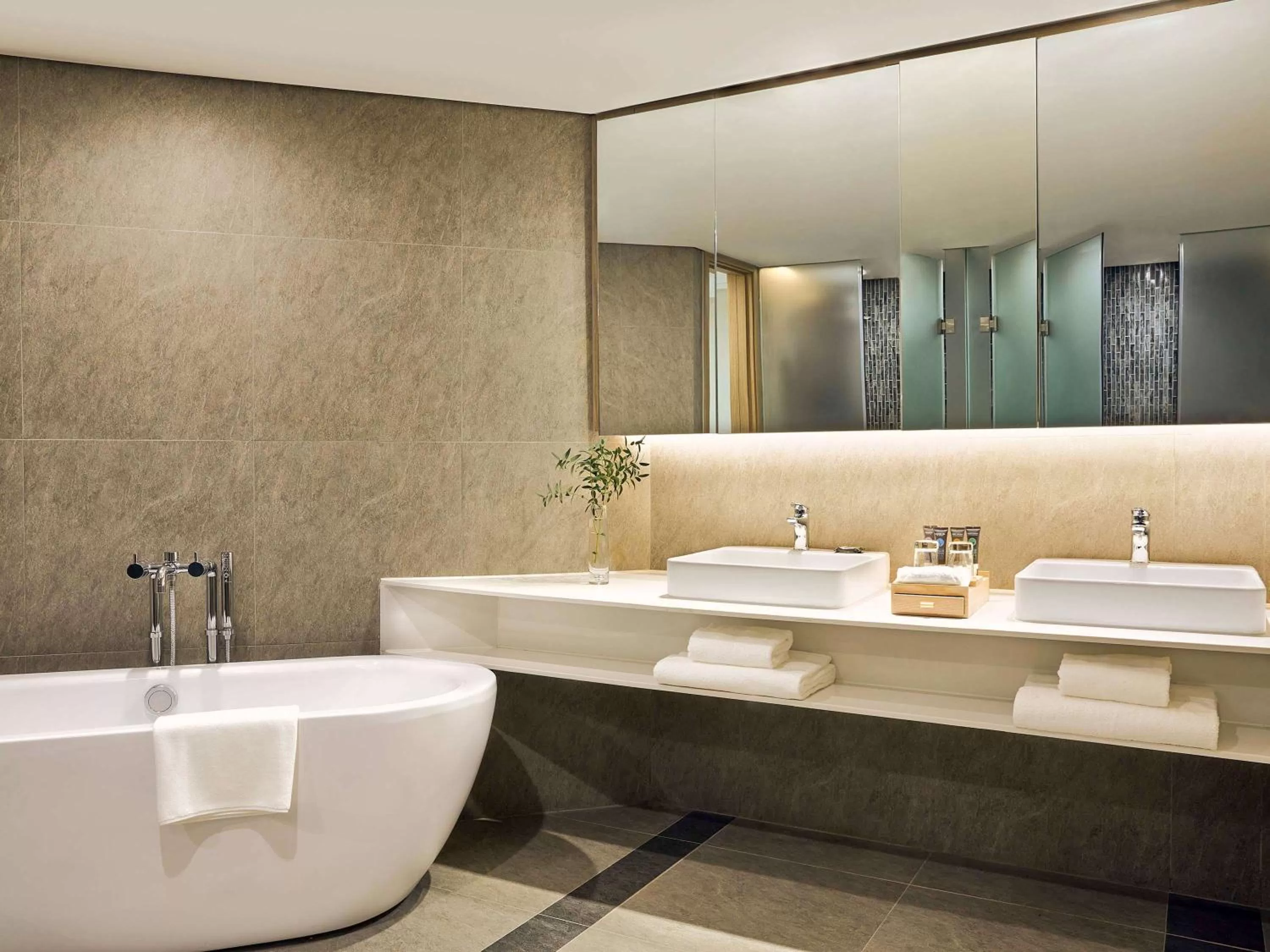 Bathroom in Novotel Hanoi Thai Ha