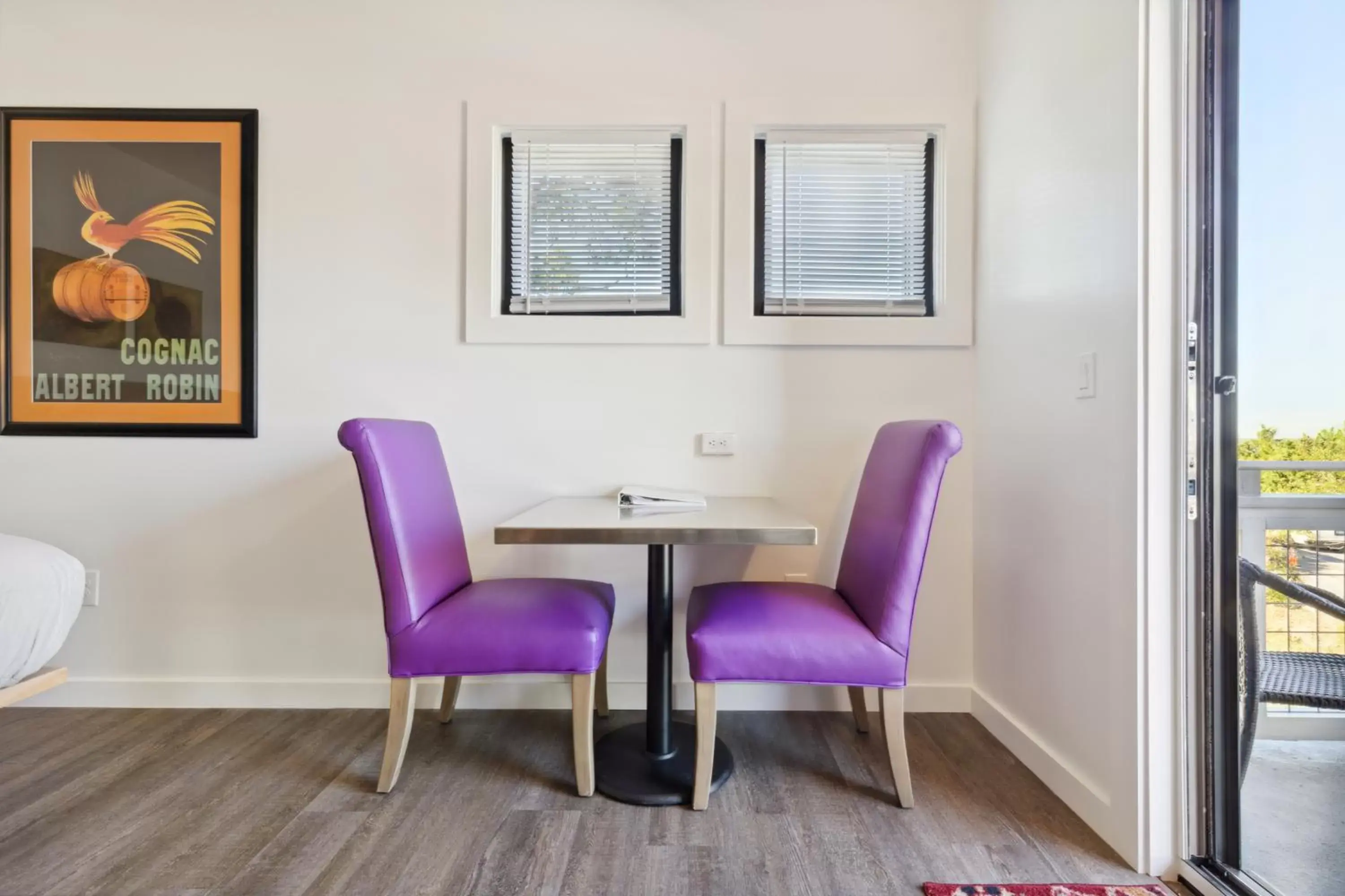 Dining Area in NEW Completely Renovated Hotel Folly with Sunset Views