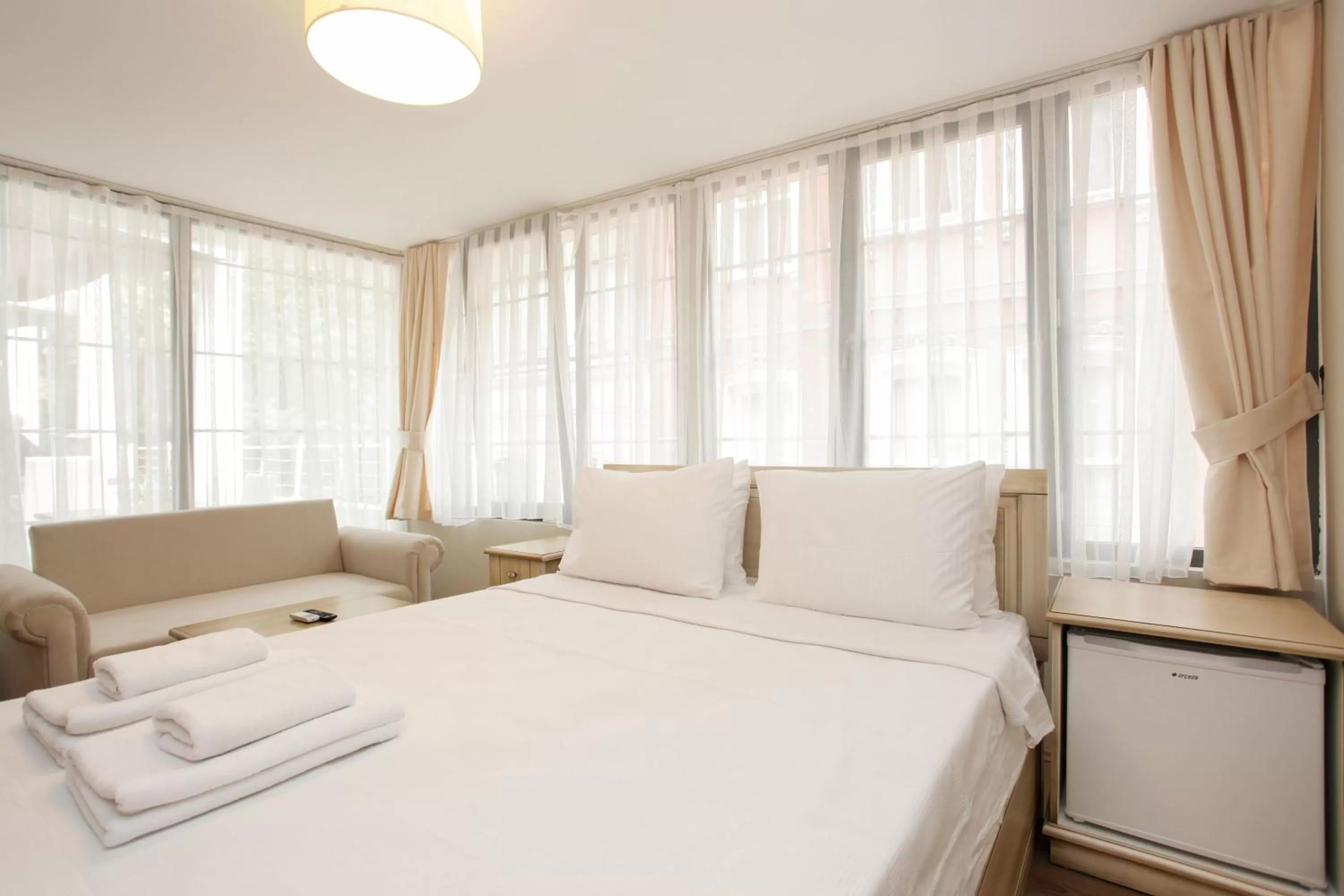 Coffee/tea facilities, Bed in The Loft Istanbul