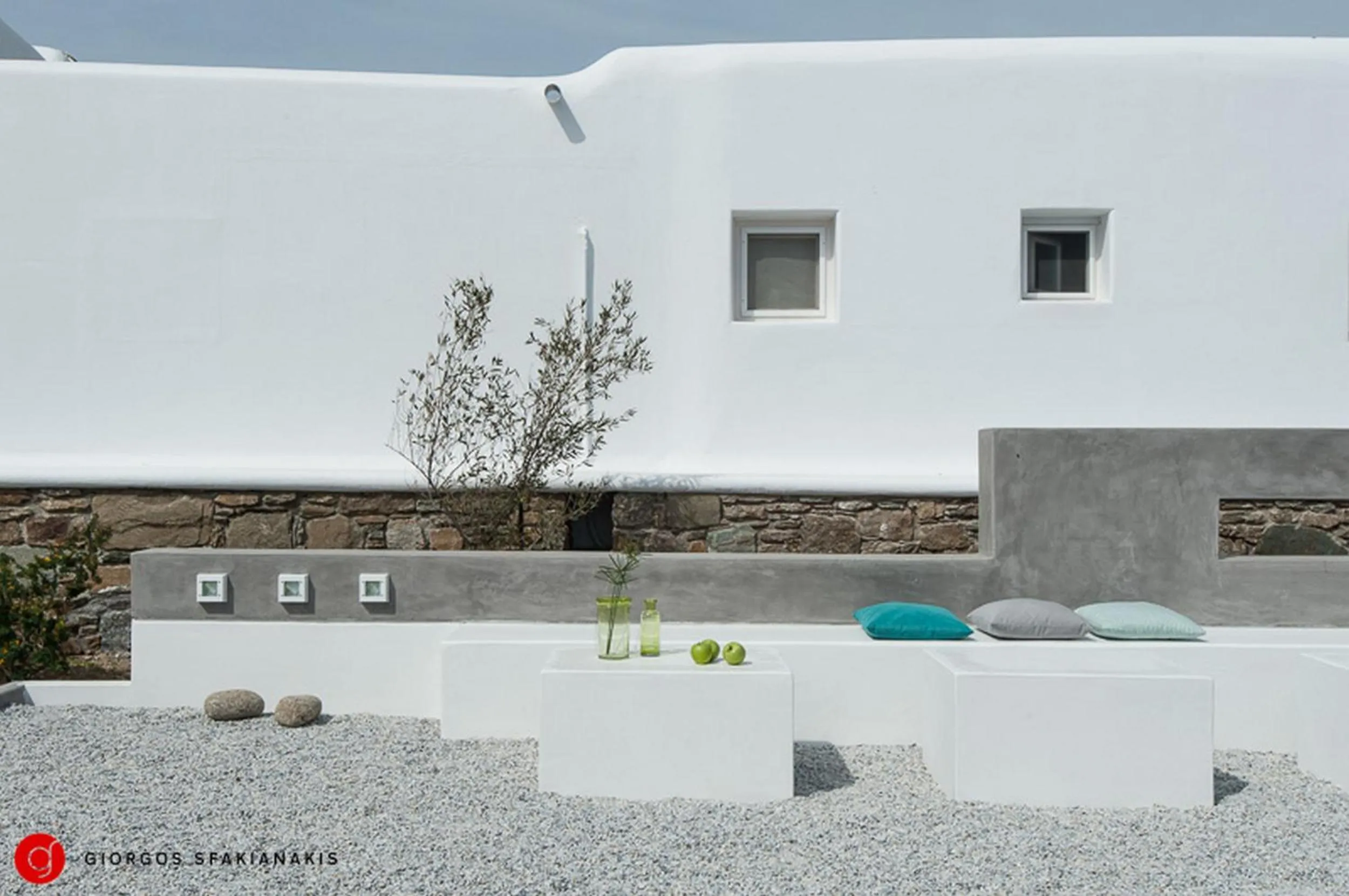 Garden in A Hotel Mykonos